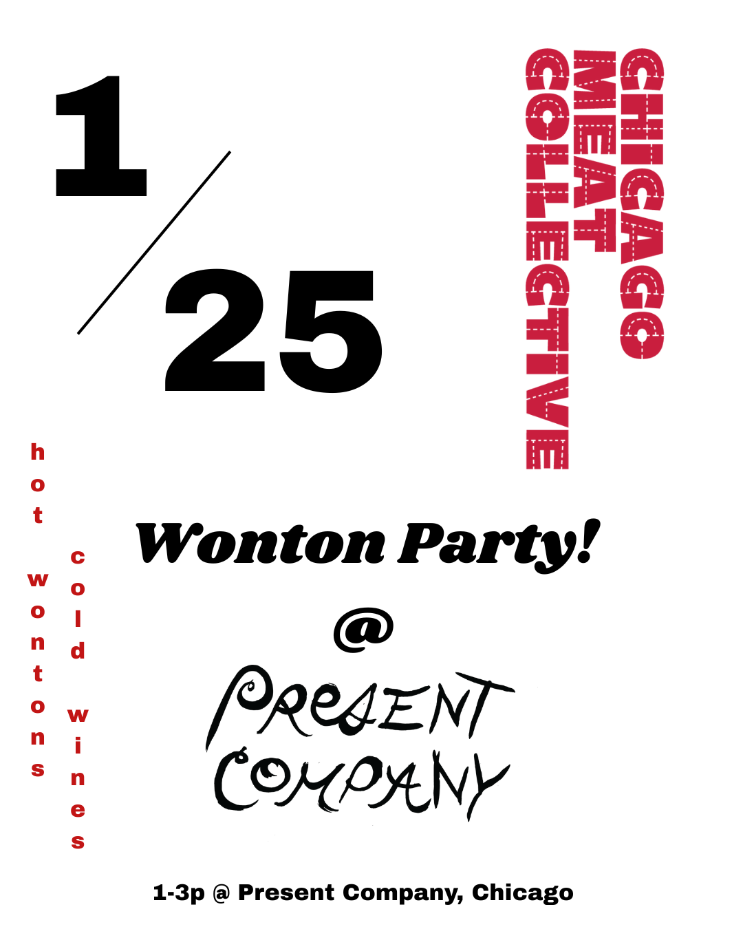 Wonton Party with Present Company