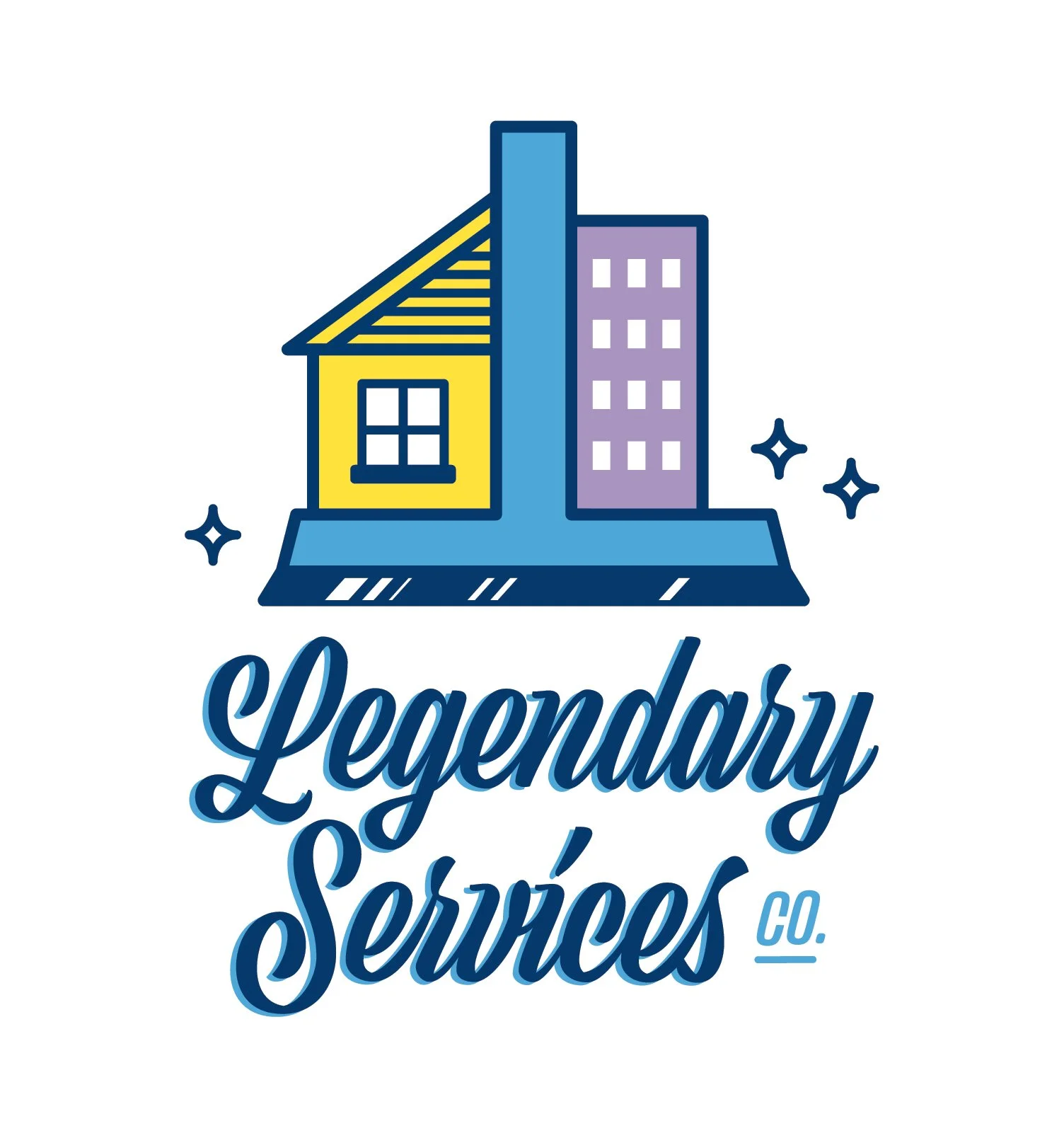 Custom logo design for cleaning service in St. Louis by Southside Mary Design Co. (Copy)