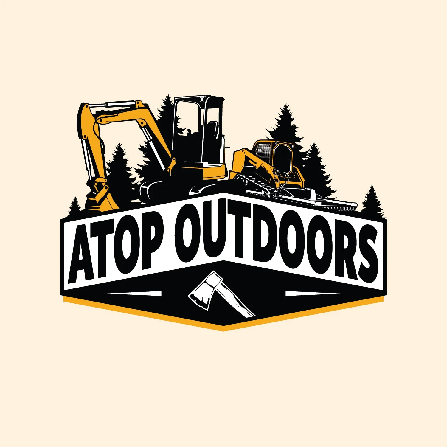 Custom logo design for tree service in St. Louis by Southside Mary Design Co. (Copy)