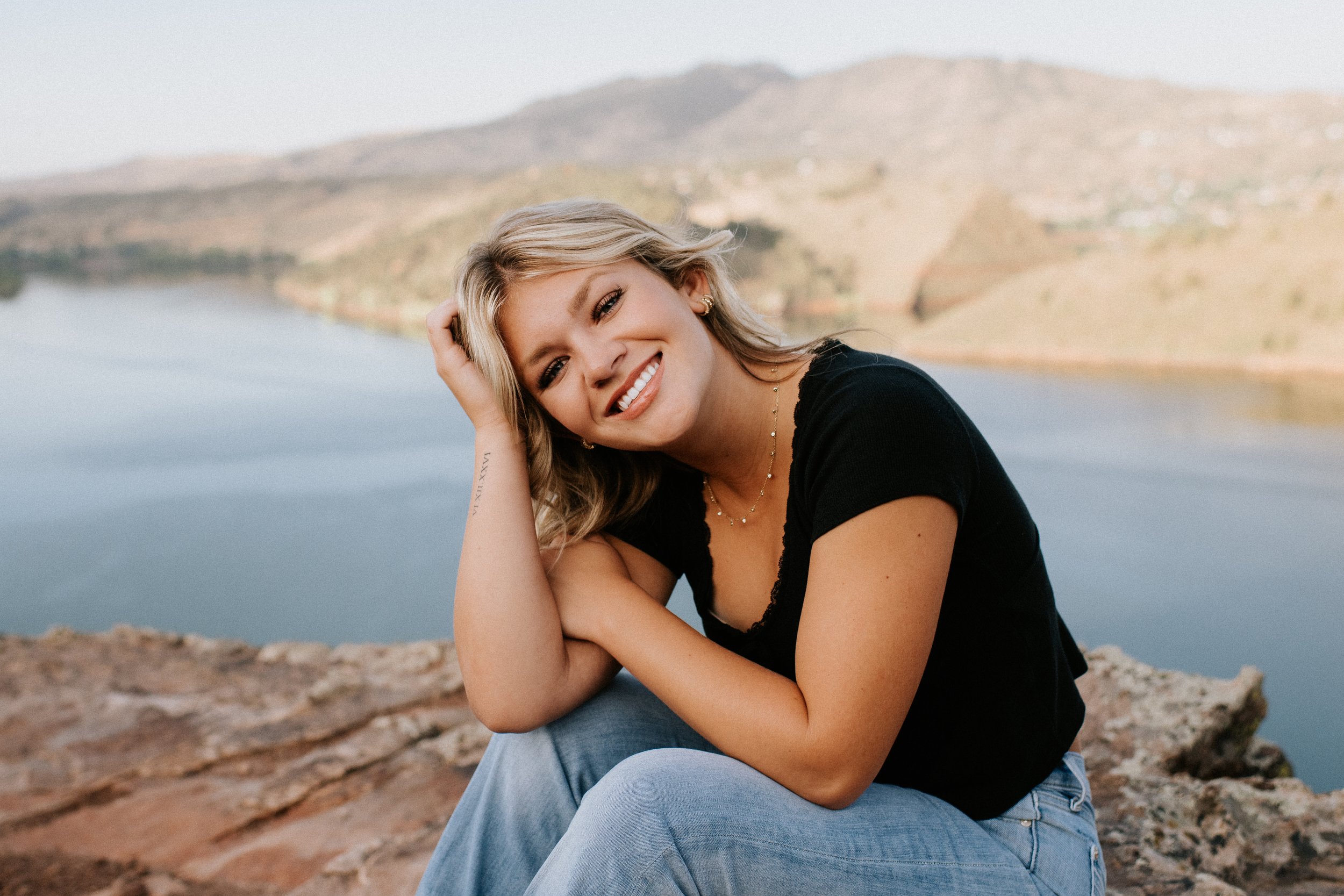 Senior Portrait Session at Horsetooth Reservoir