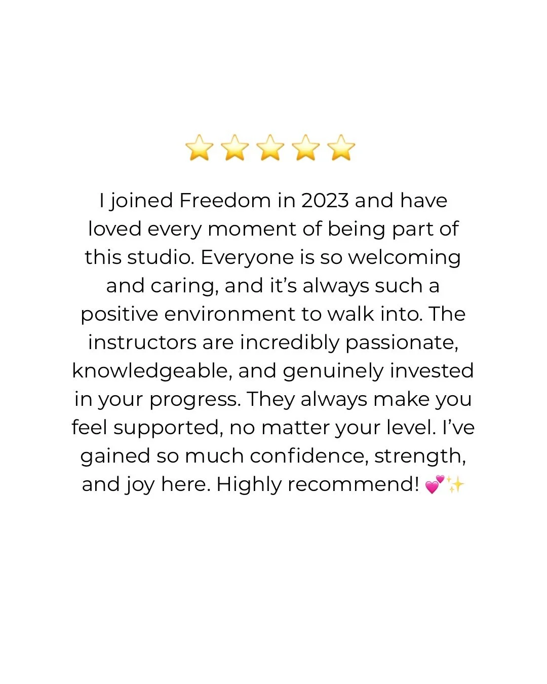 TEARS OF JOY 🥹reading through these &mdash; pinching ourselves that we get to change your lives in so many ways. Unbelievably &amp; eternally grateful for our Pole &amp; Hoop community here in Mandurah 🌞🐬 

#testimonials #reviews #pole #hoop #mand