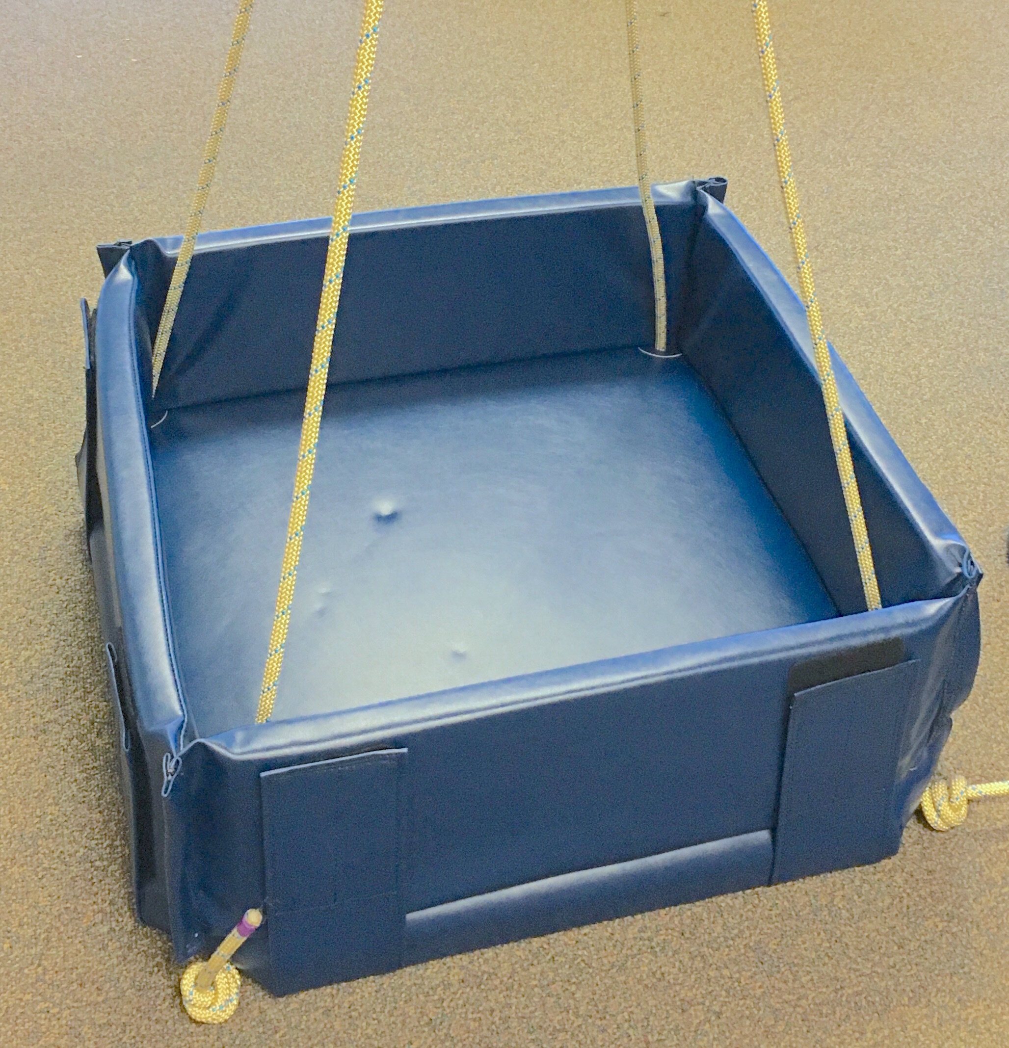 Platform Swing with Padded Sides