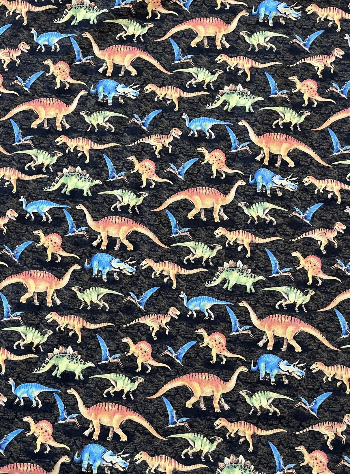 Dinos on Black