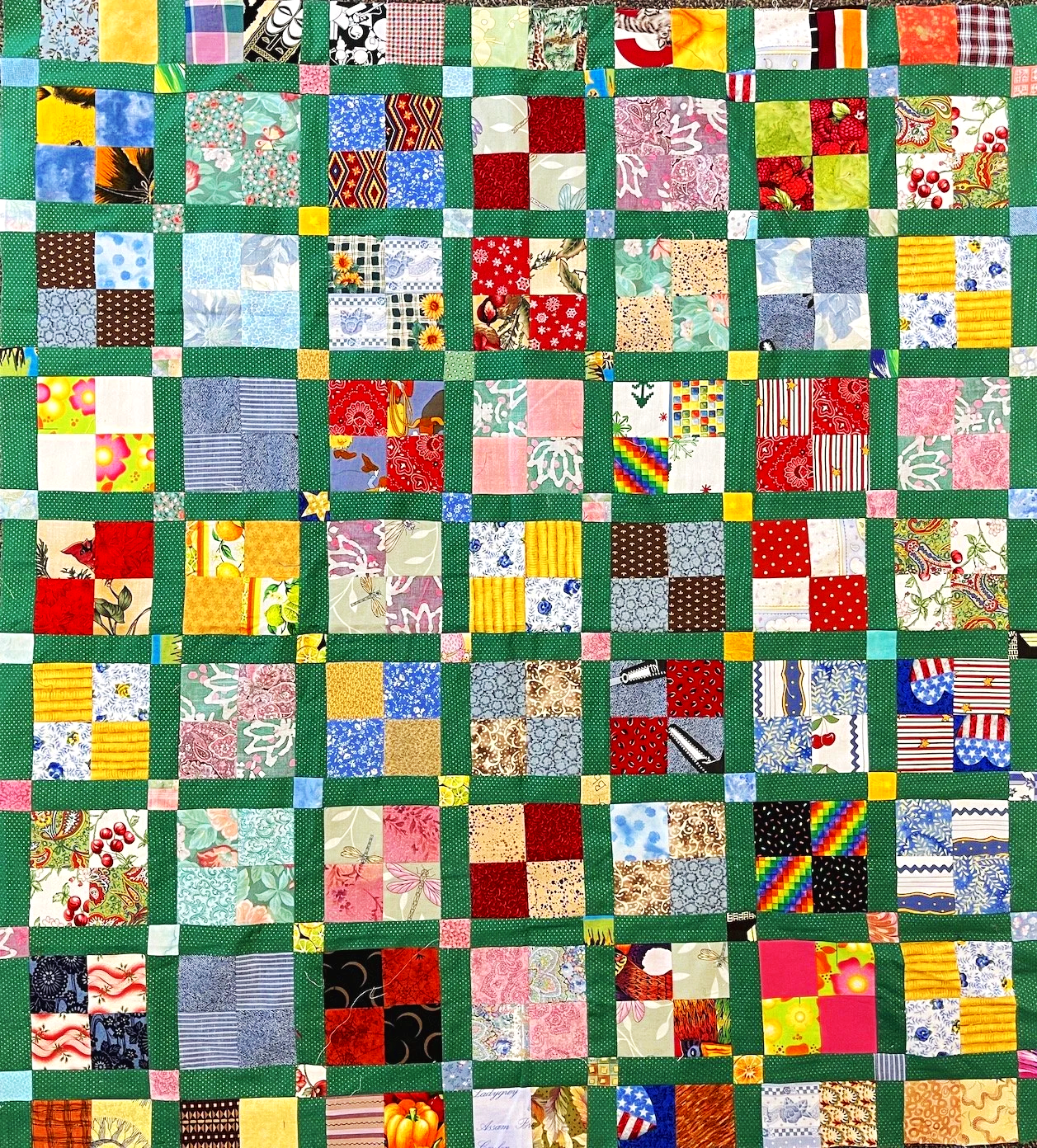 Squares on Green