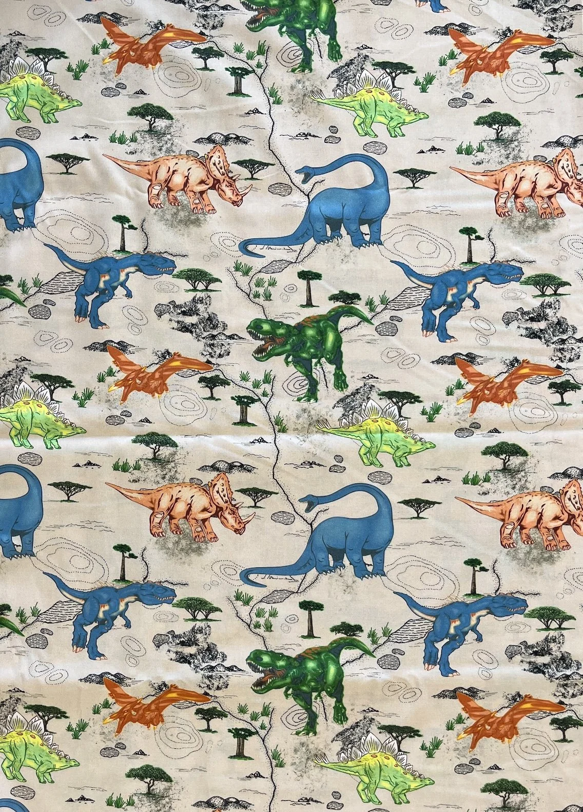 Dinos on White