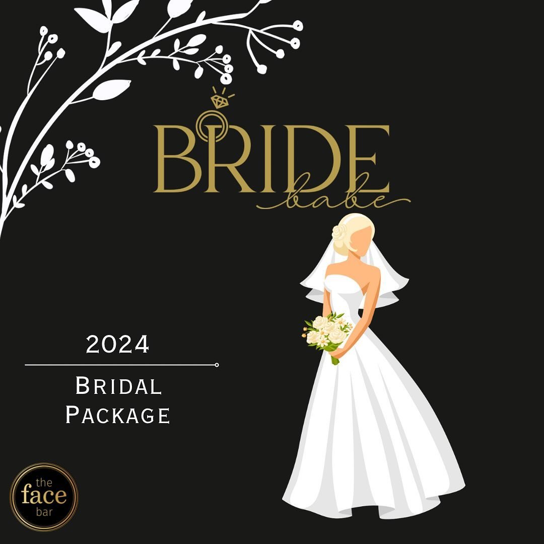 2024 Brides are you ready to make your dream wedding a reality? Let&rsquo;s plan every detail together and create memories that will last a lifetime! 💍✨

Come into the Facebar and let&rsquo;s make a personalized treatment plan just for you and your 