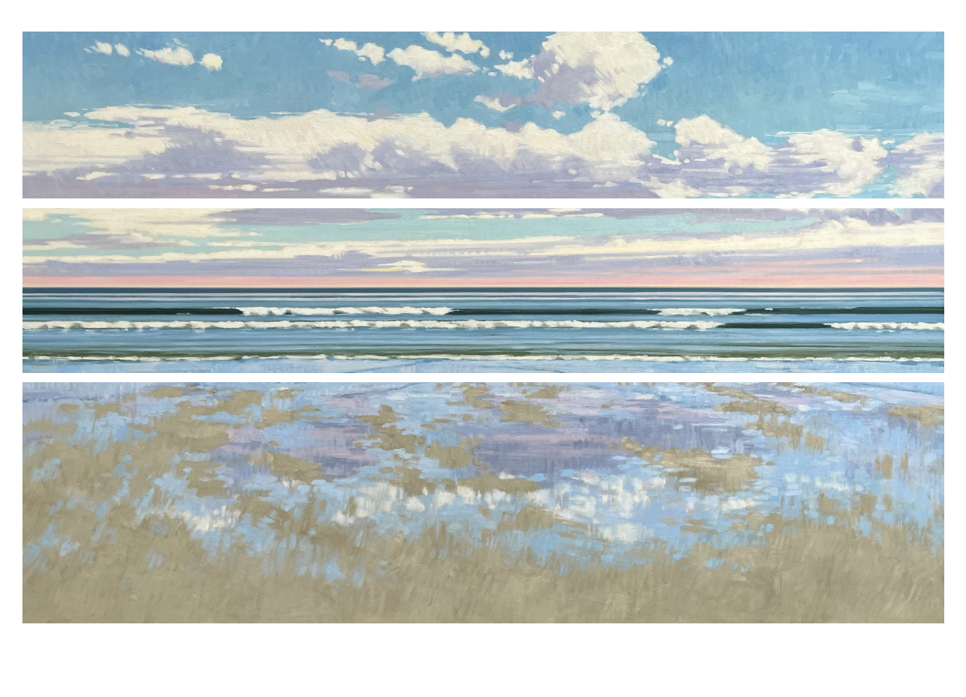 A Smell of Salt (triptych)