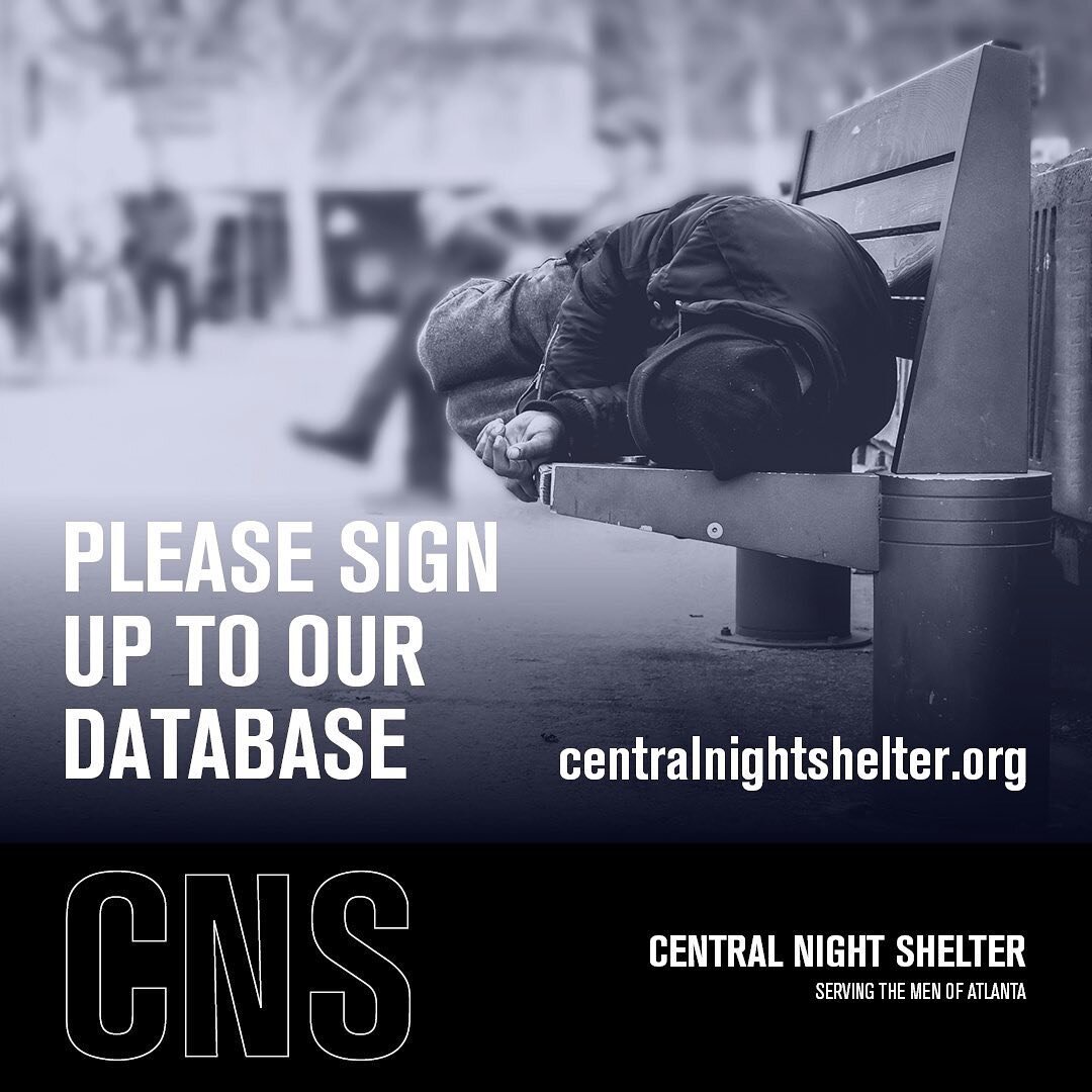 Sign up at centralnightshelter.org to stay connected with us!