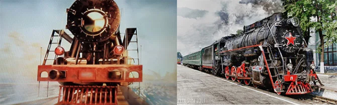 Exoress train to a party in hell