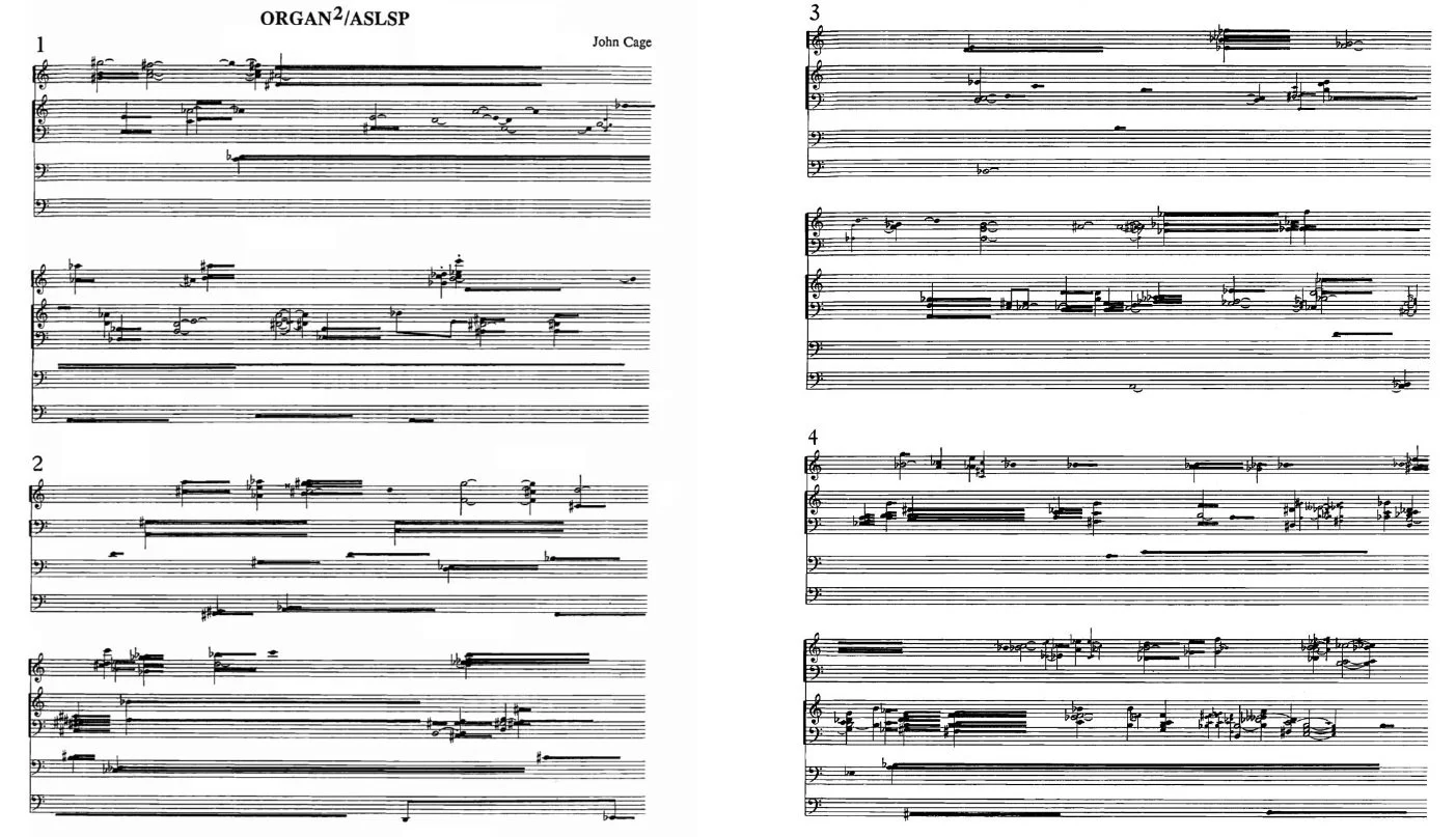 John Cage’s “As Slow As Possible”: 8-Hour Organ Marathon