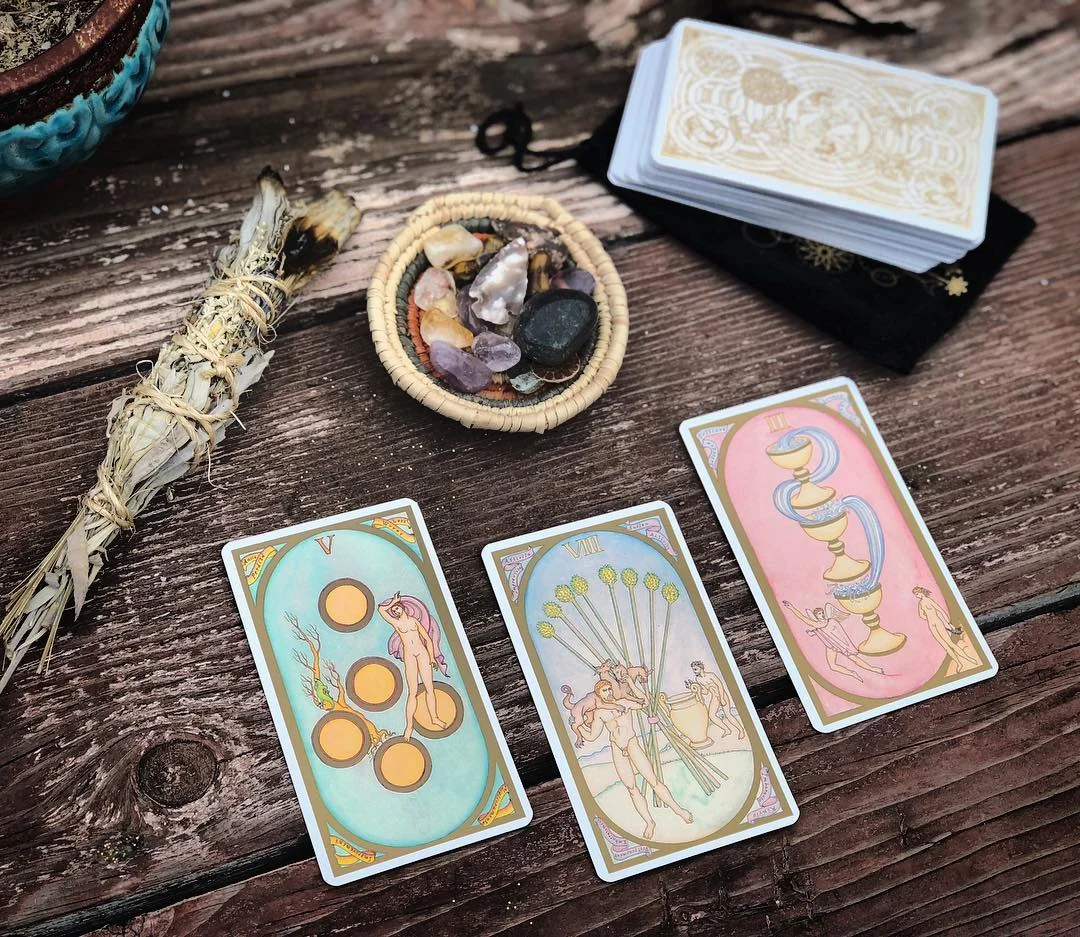 The Renaissance Tarot, available here .