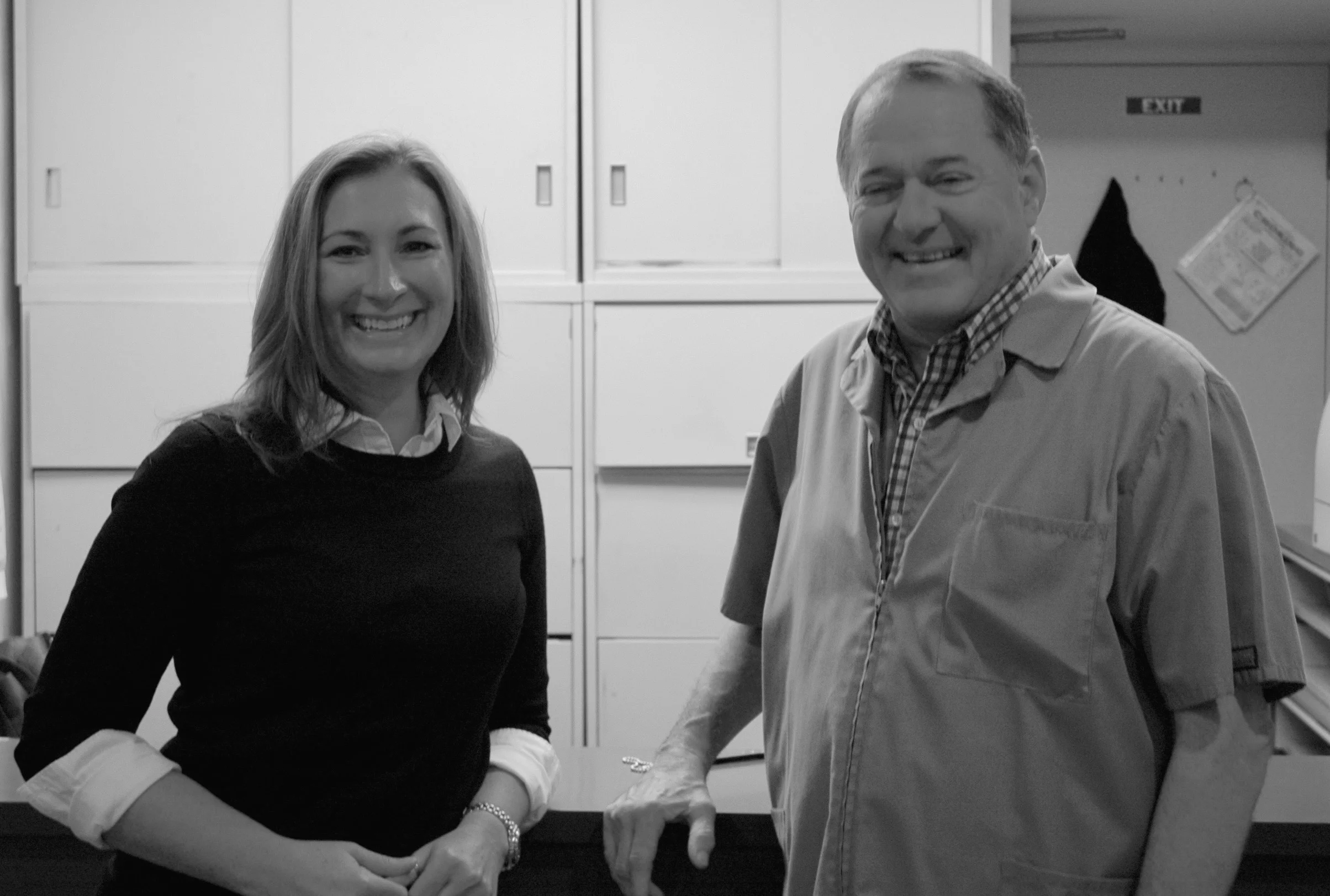 Alexa S. Keegan DDS FICOI with David M. Hannan DDS, retired.