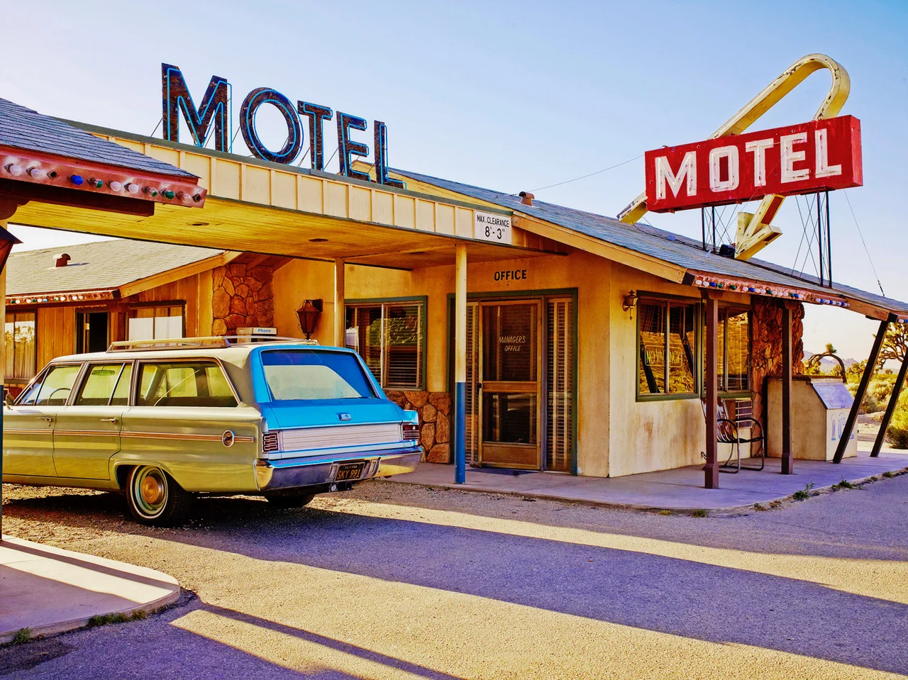 Four Aces Motel, Palmdale - LIMITED EDITION