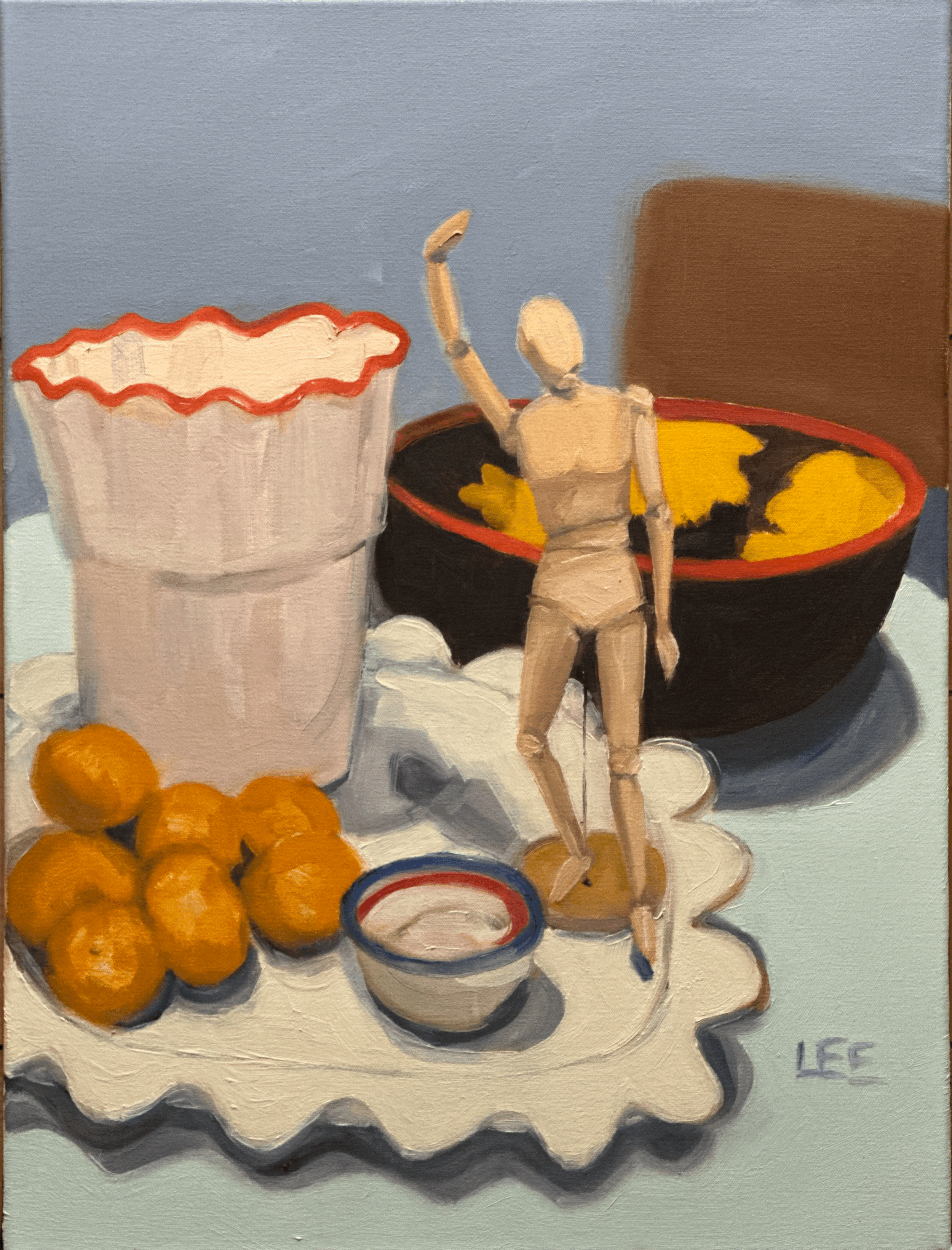 Tablescape of things I love