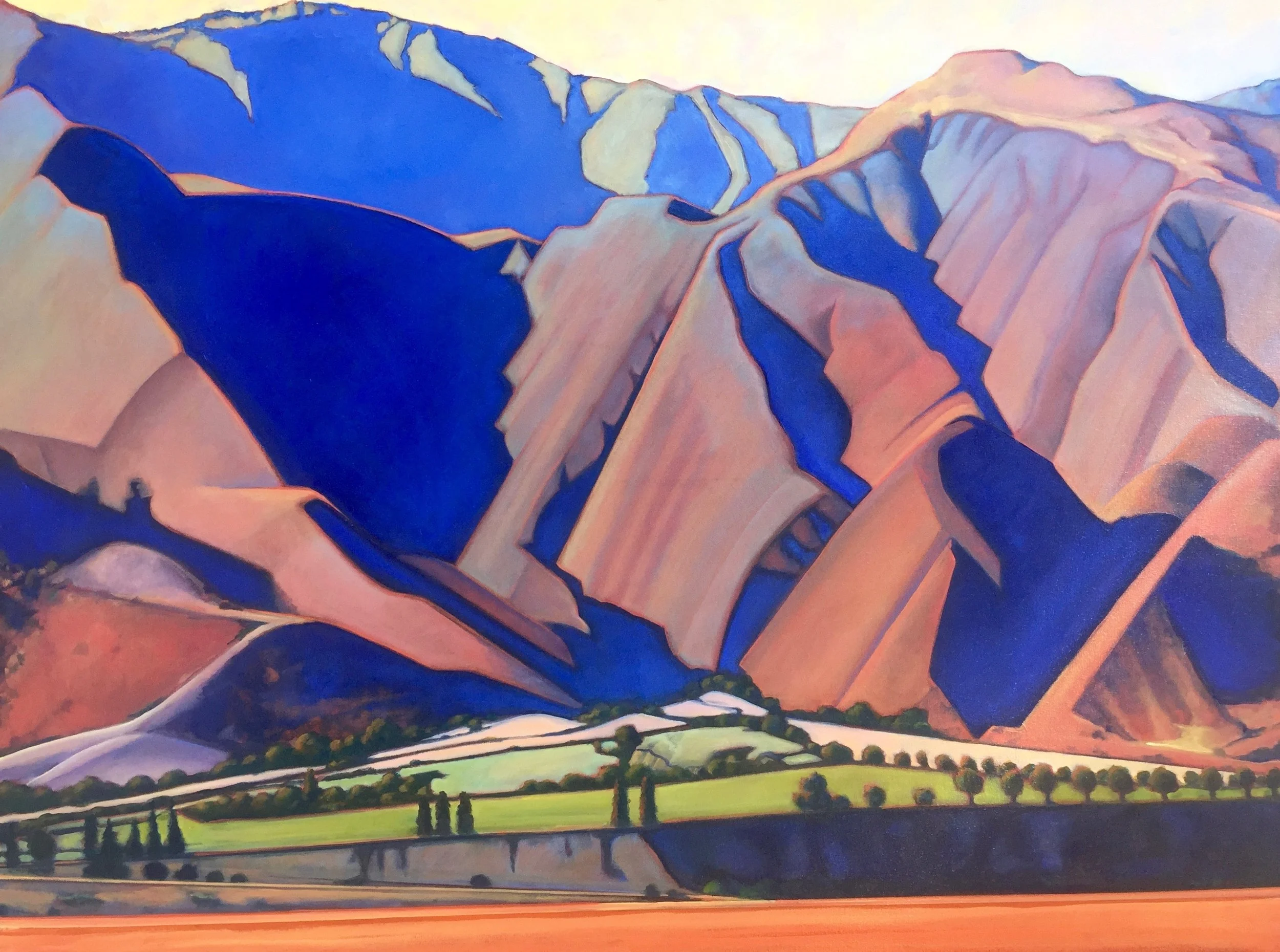 Salinas Valley / Oil on canvas /