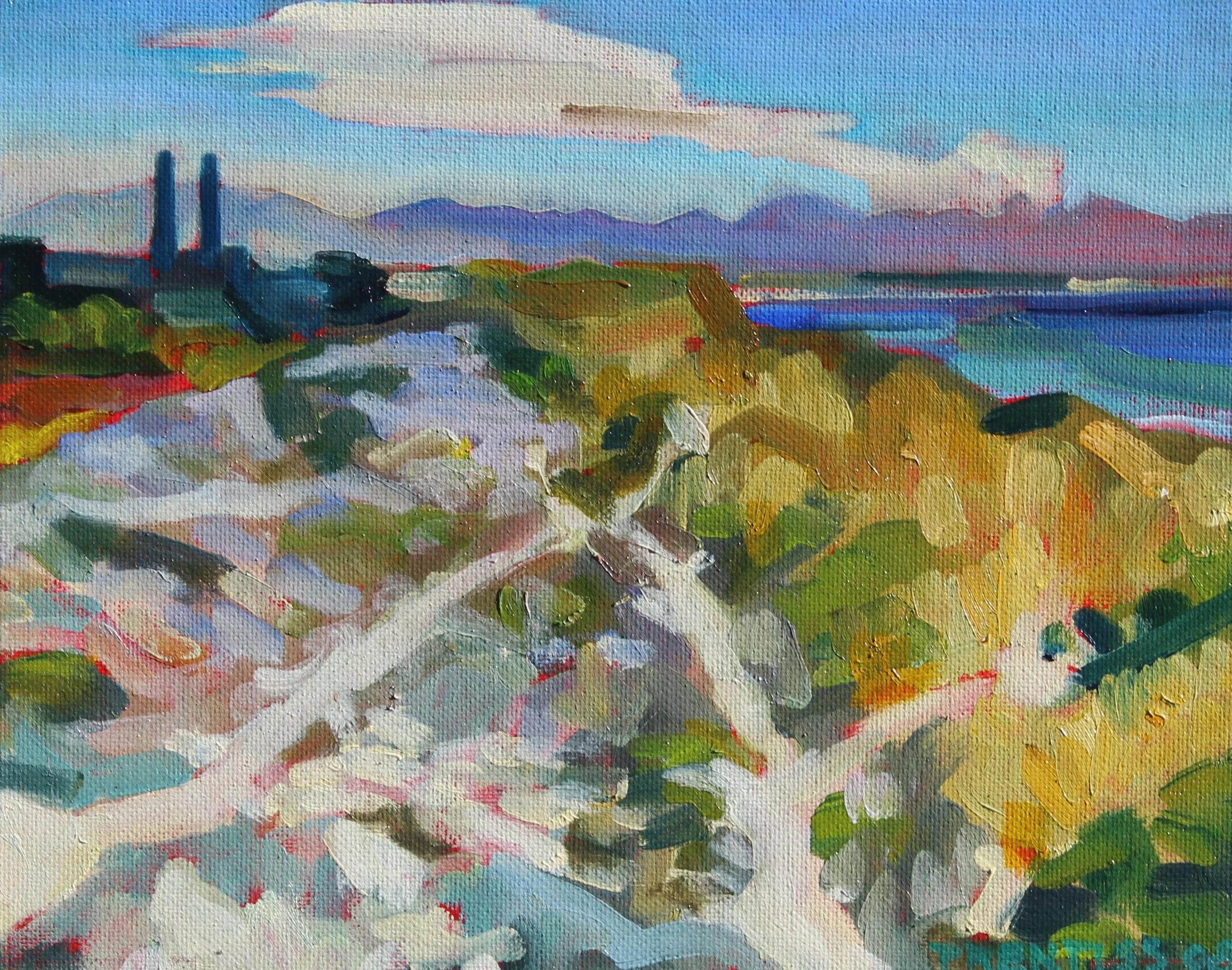 Zumdowski Beach Dunes / Oil on canvas / 6x8 / #42.2008