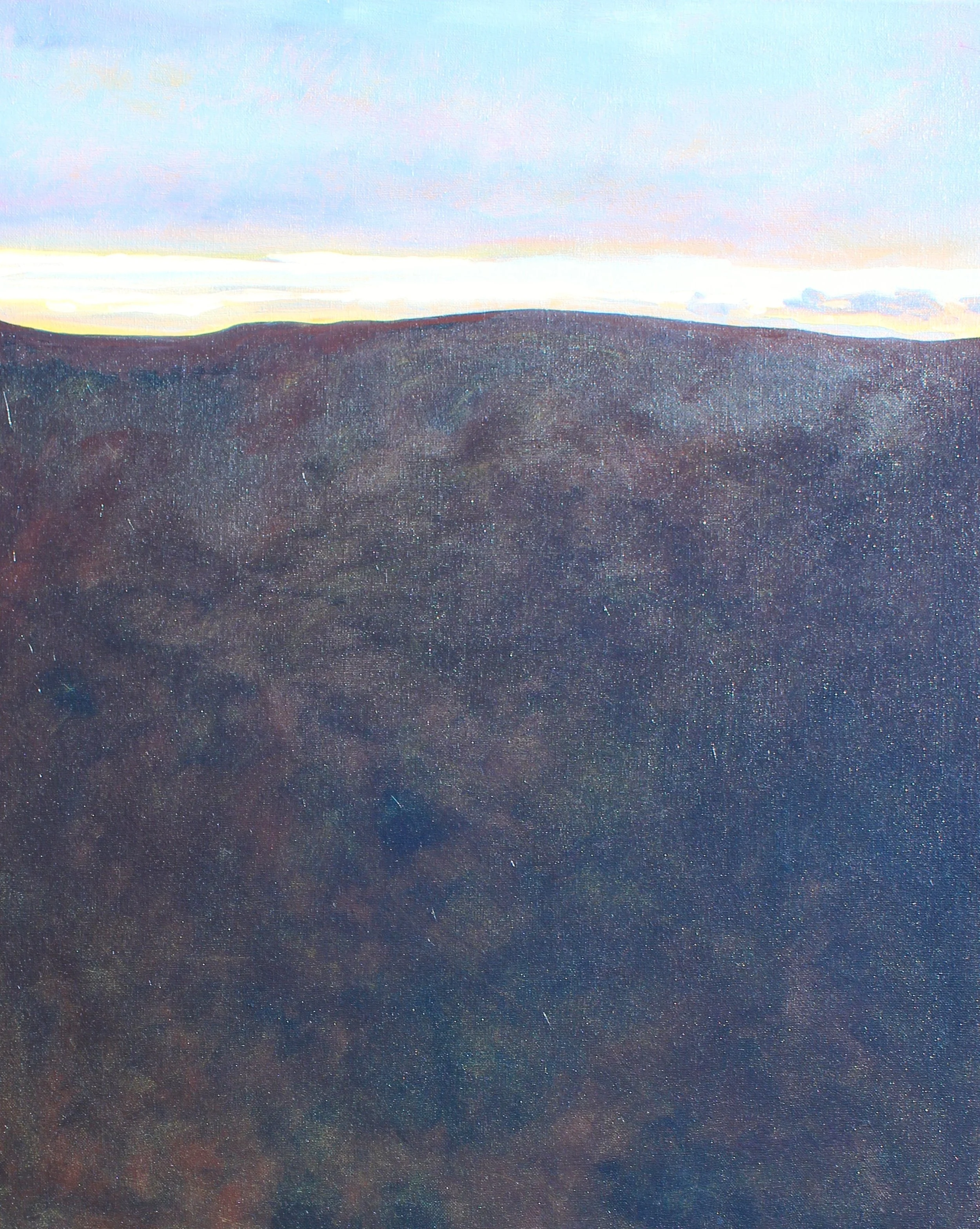 Dusk / Oil on panel / 9x12 /#320.2013