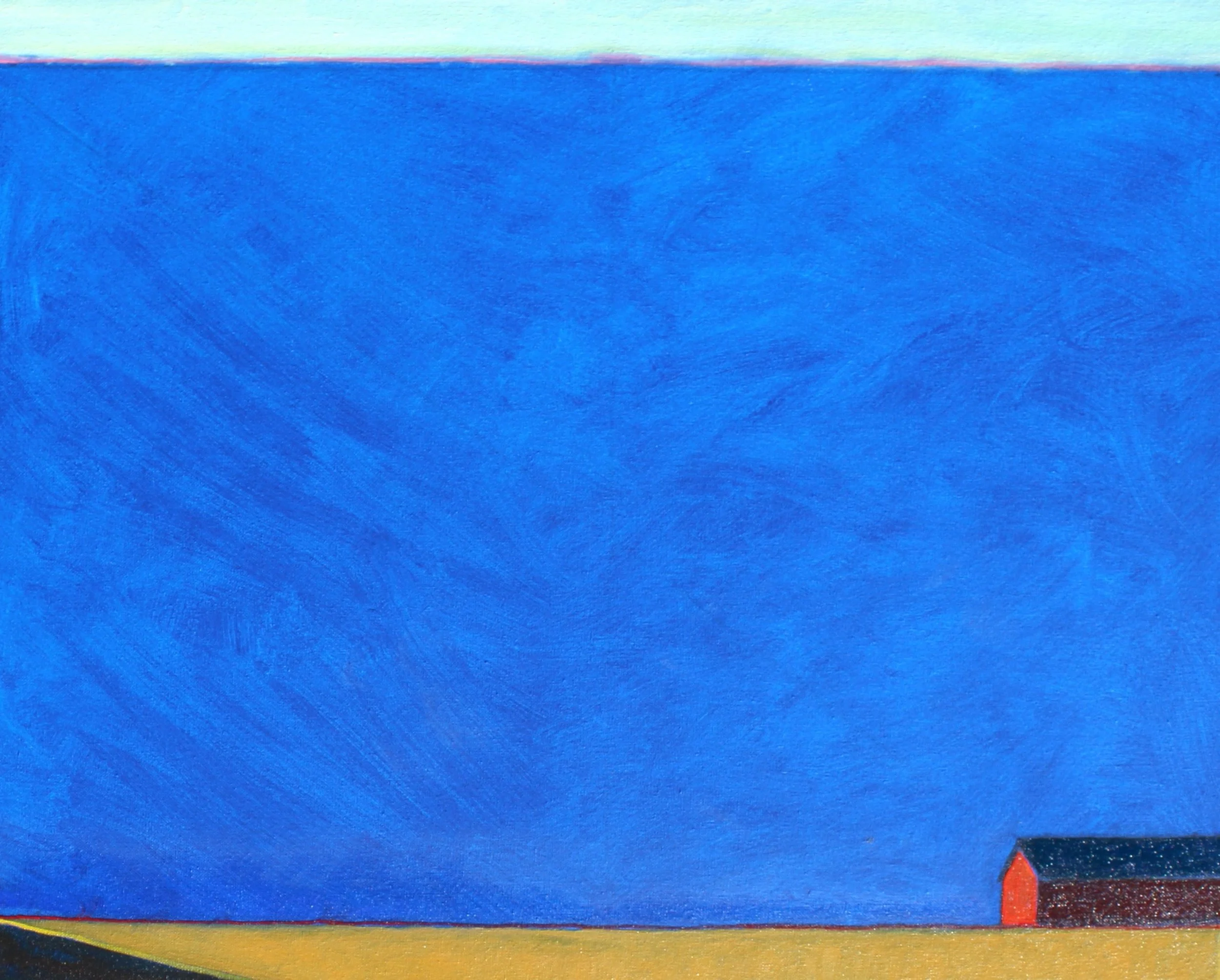 Barn / oil on canvas / 20 x 30 / #374.2015