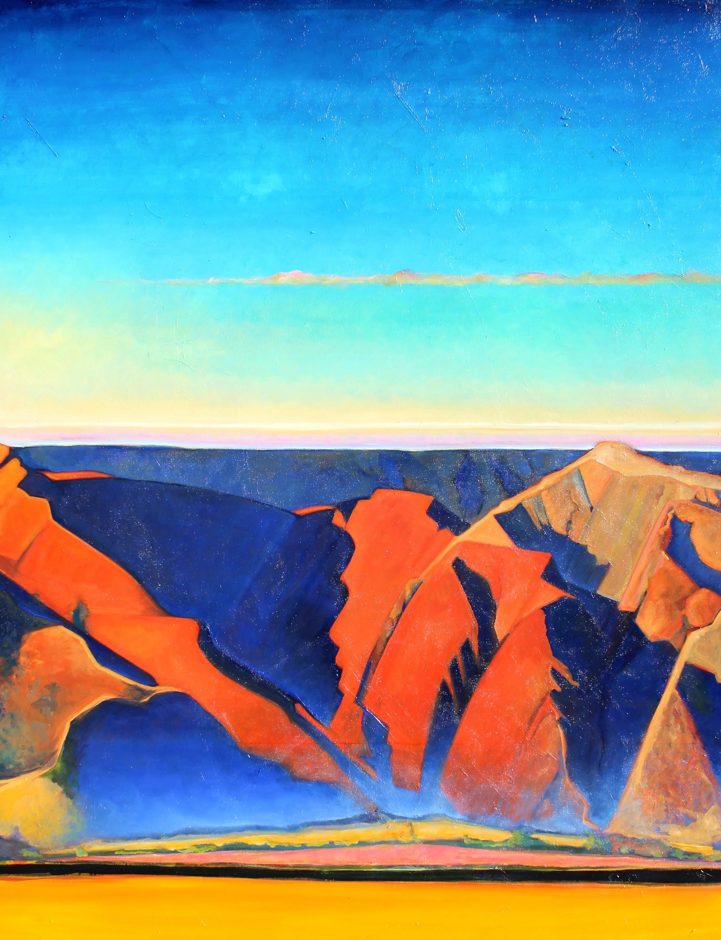 Salinas Valley Morning / Oil on canvas / 54x72 #372.2015