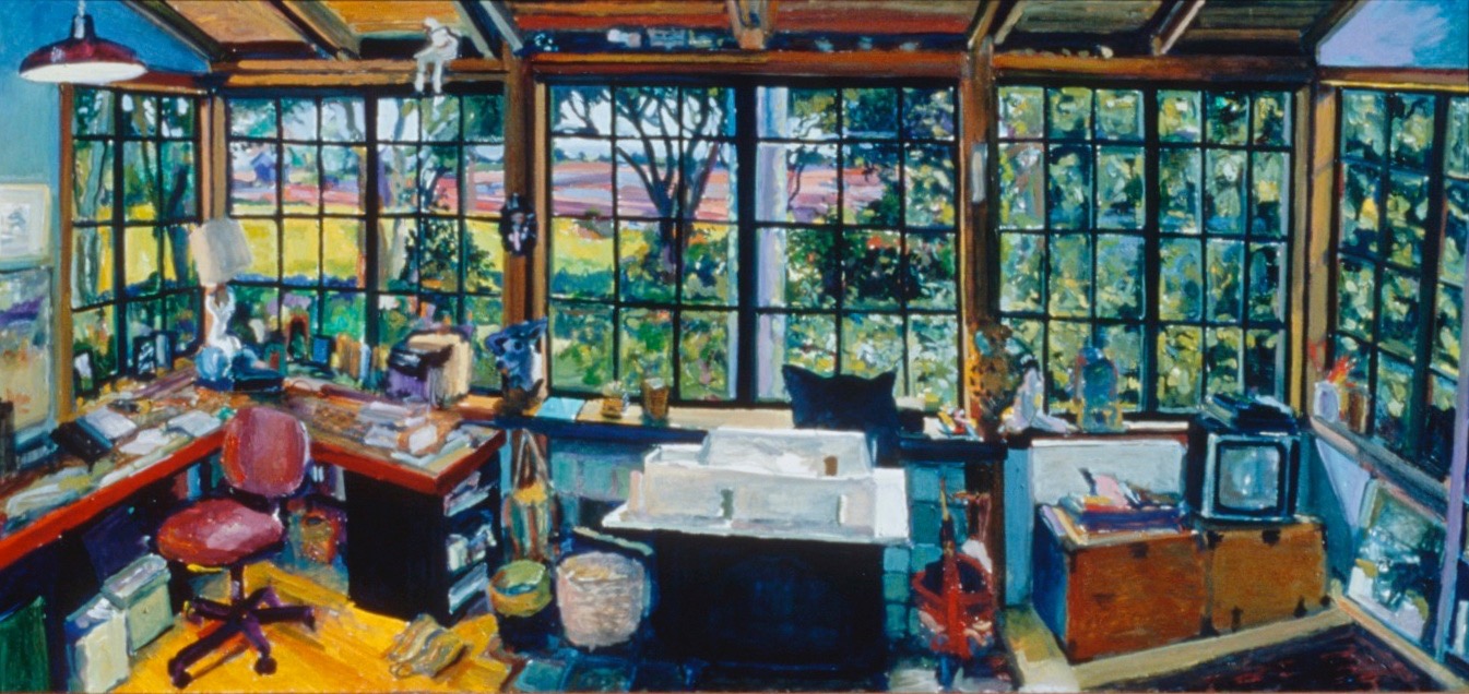 Nikki's Studio / oil on canvas / #170.1999