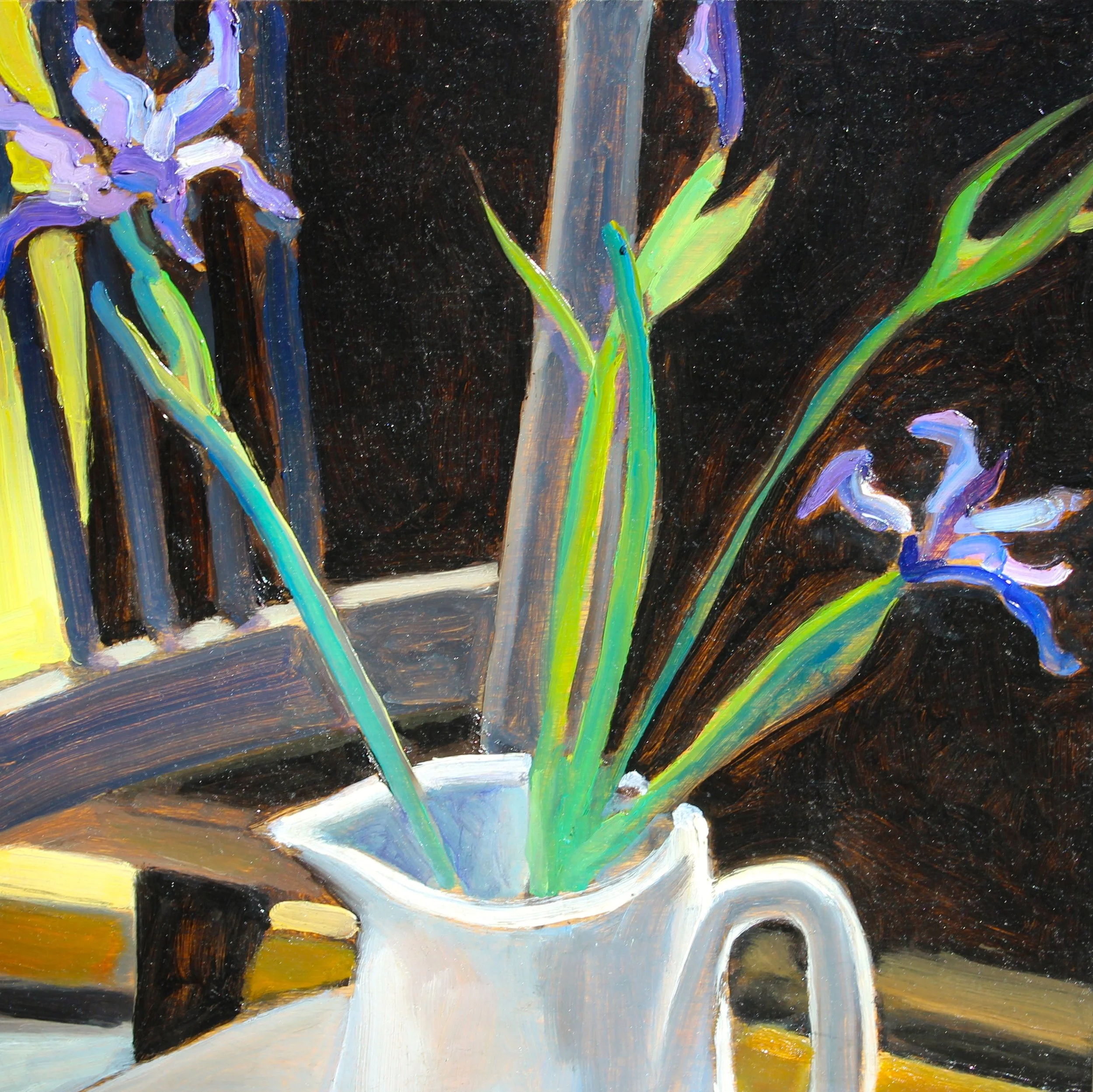 Irises in Pitcher / #353.2014