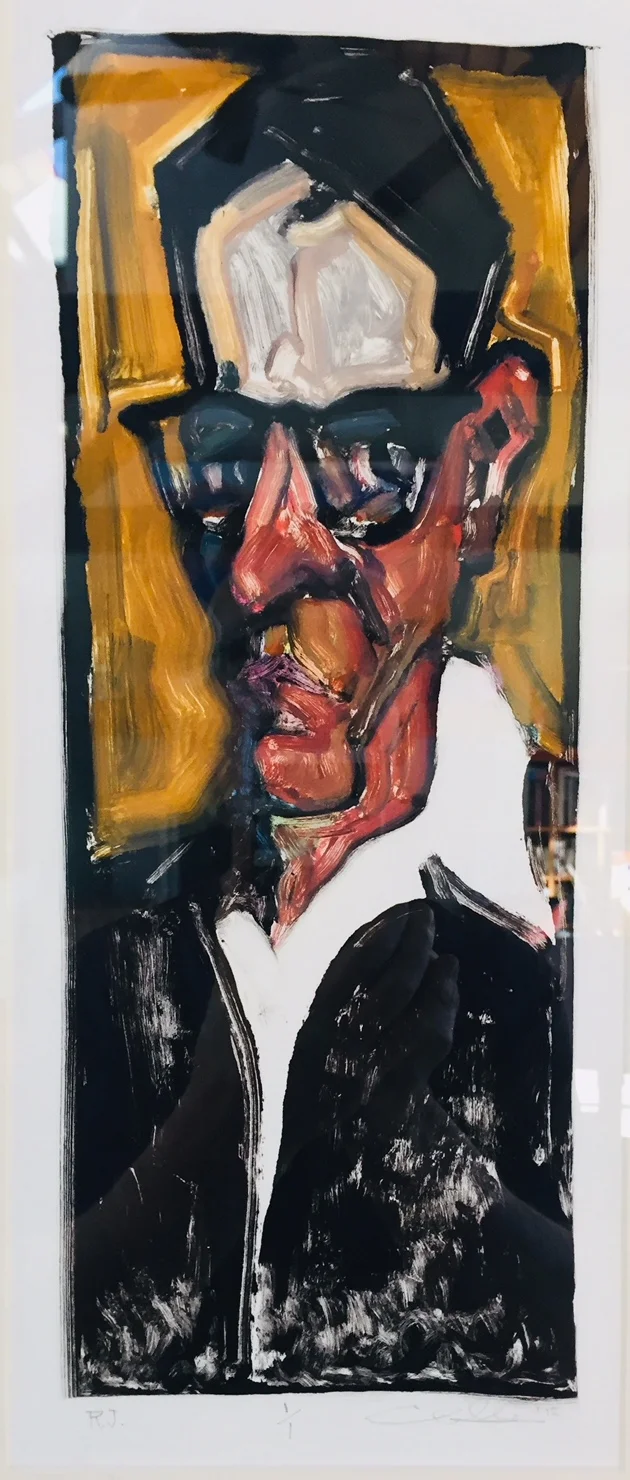 Robinson Jeffers / 465.2014 /monoprint