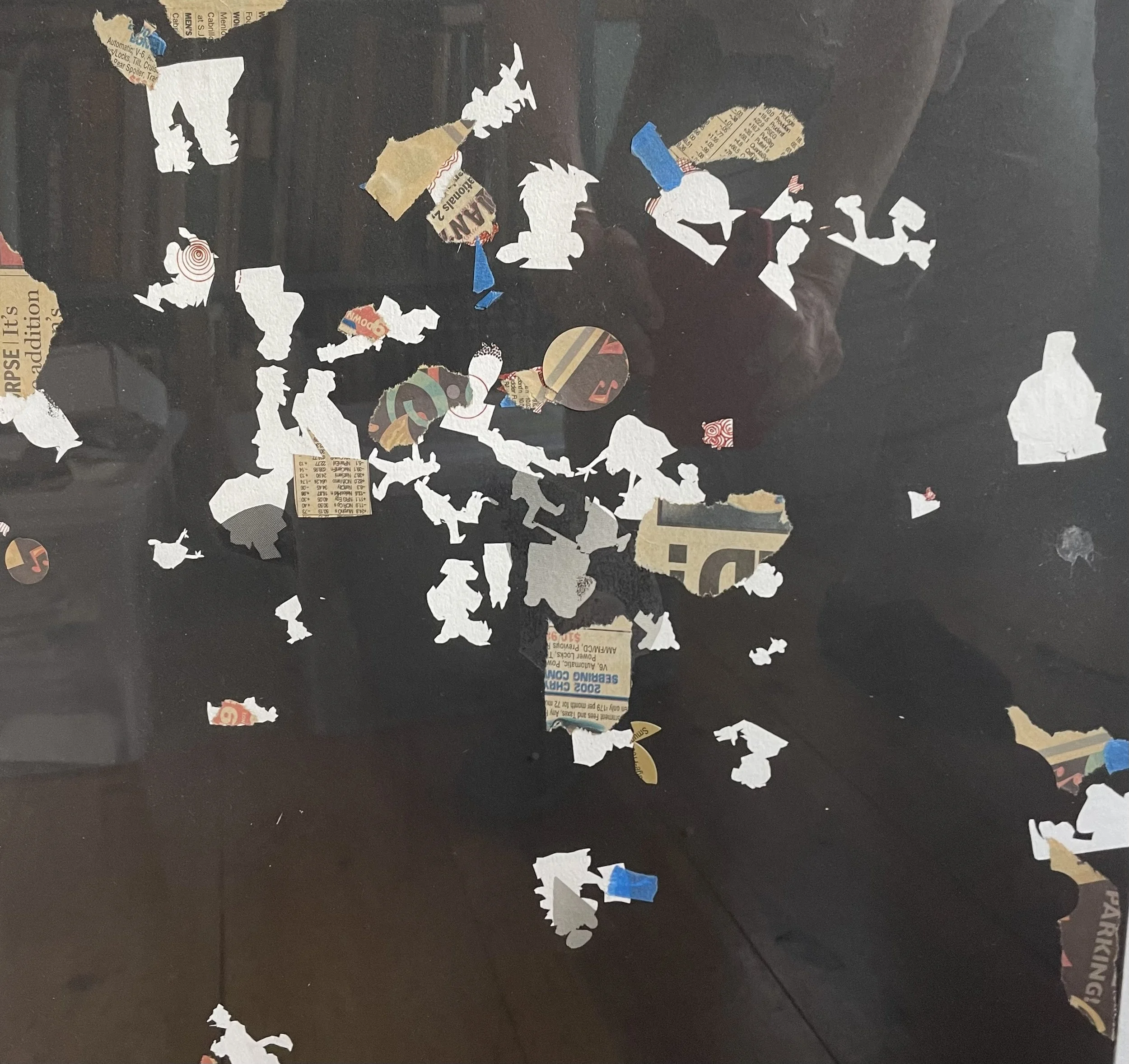 Everybody's Got an Opinion / monoprint /652