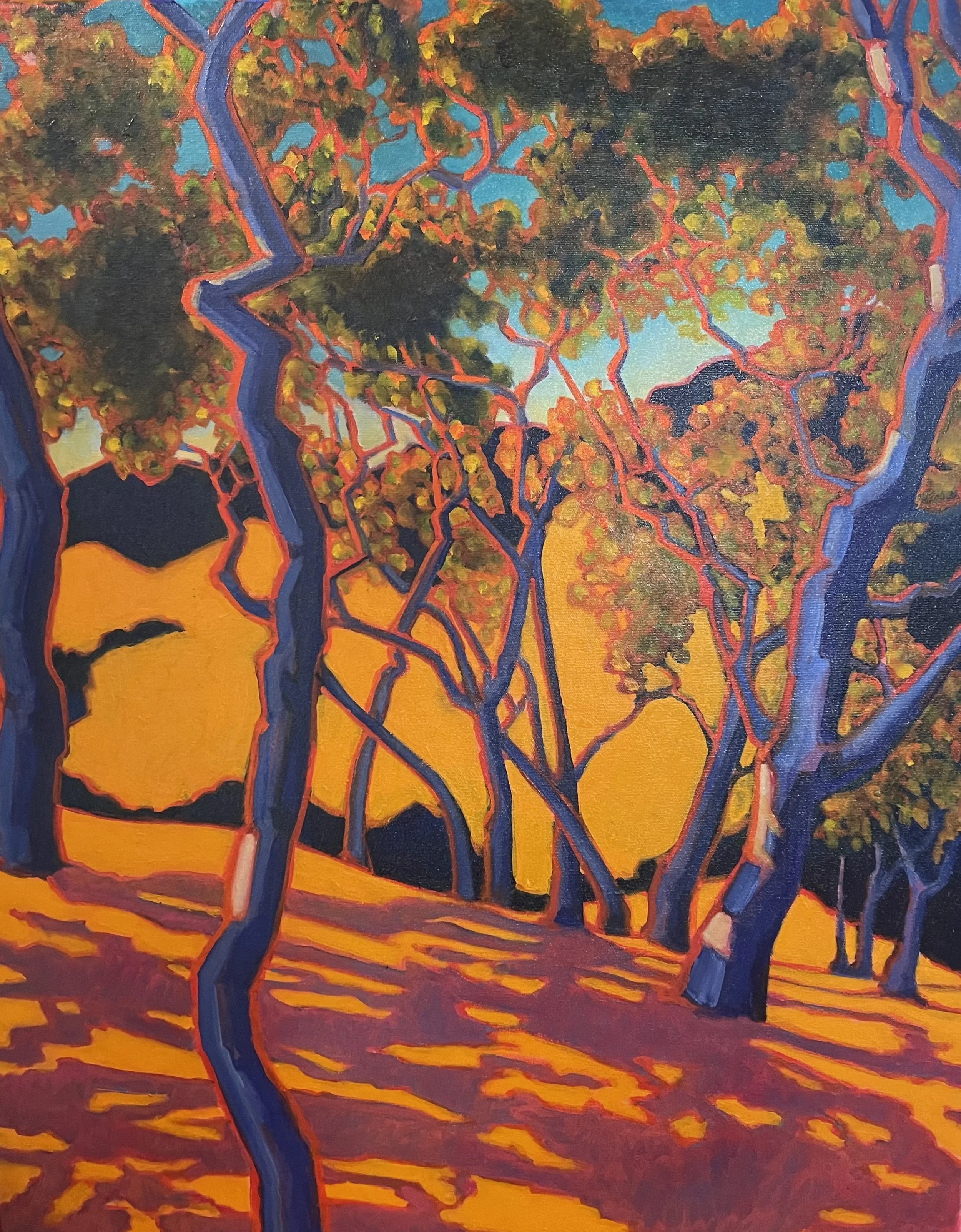 Santa Rosa Oaks / Oil on Canvas/ Sold