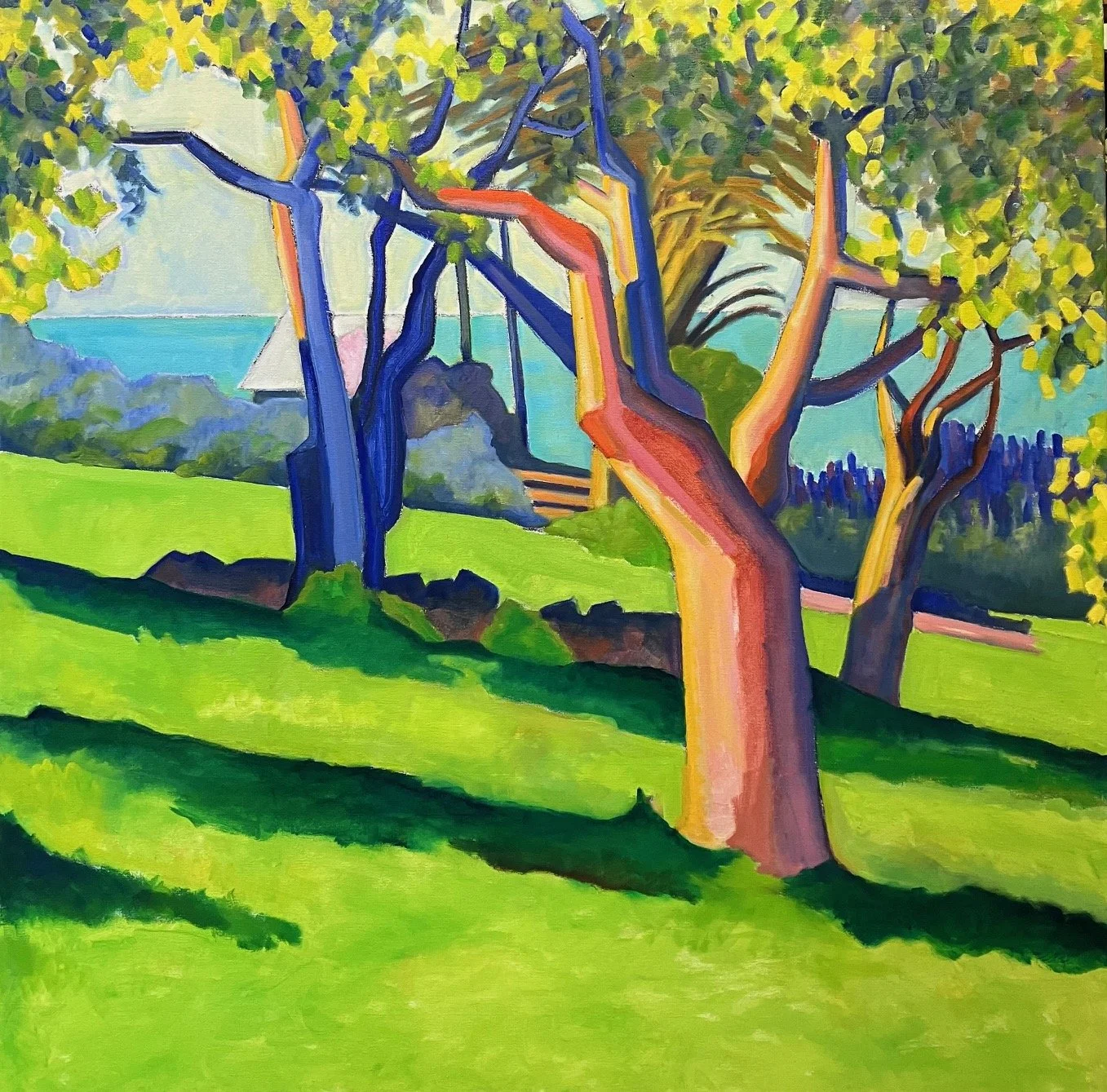 La Selva Spring / oil on canvas / 40x40 / 617.2023 / 3000.