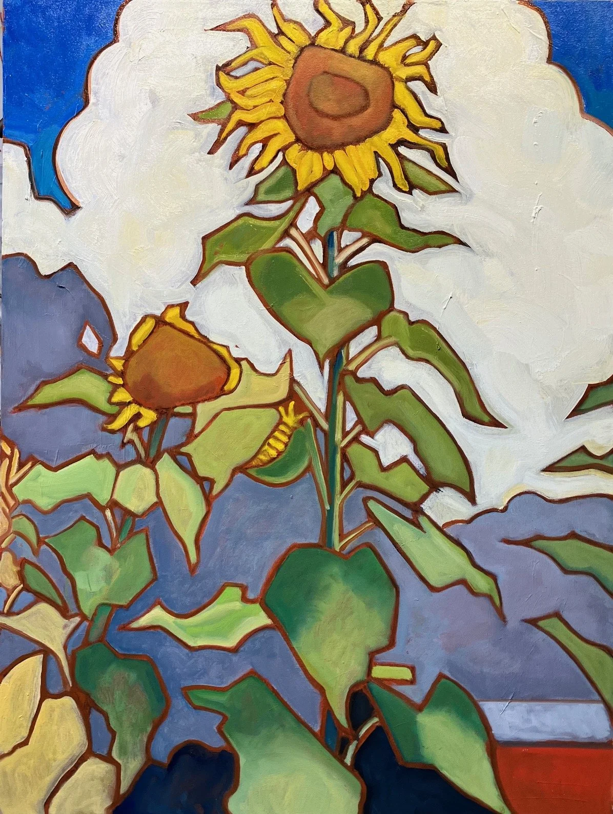 Sunflower / 30x40 / oil on canvas / 697.2026 / $3000.