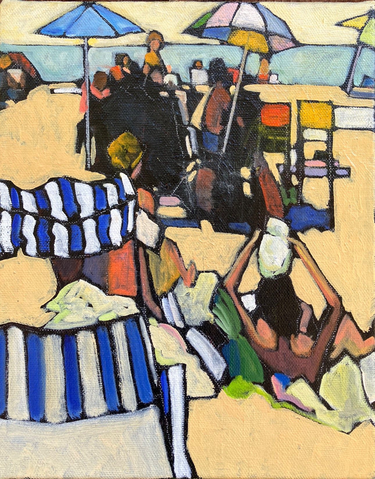 Capitola Beach / 16x20 / oil on canvas / 700.2026 / 700