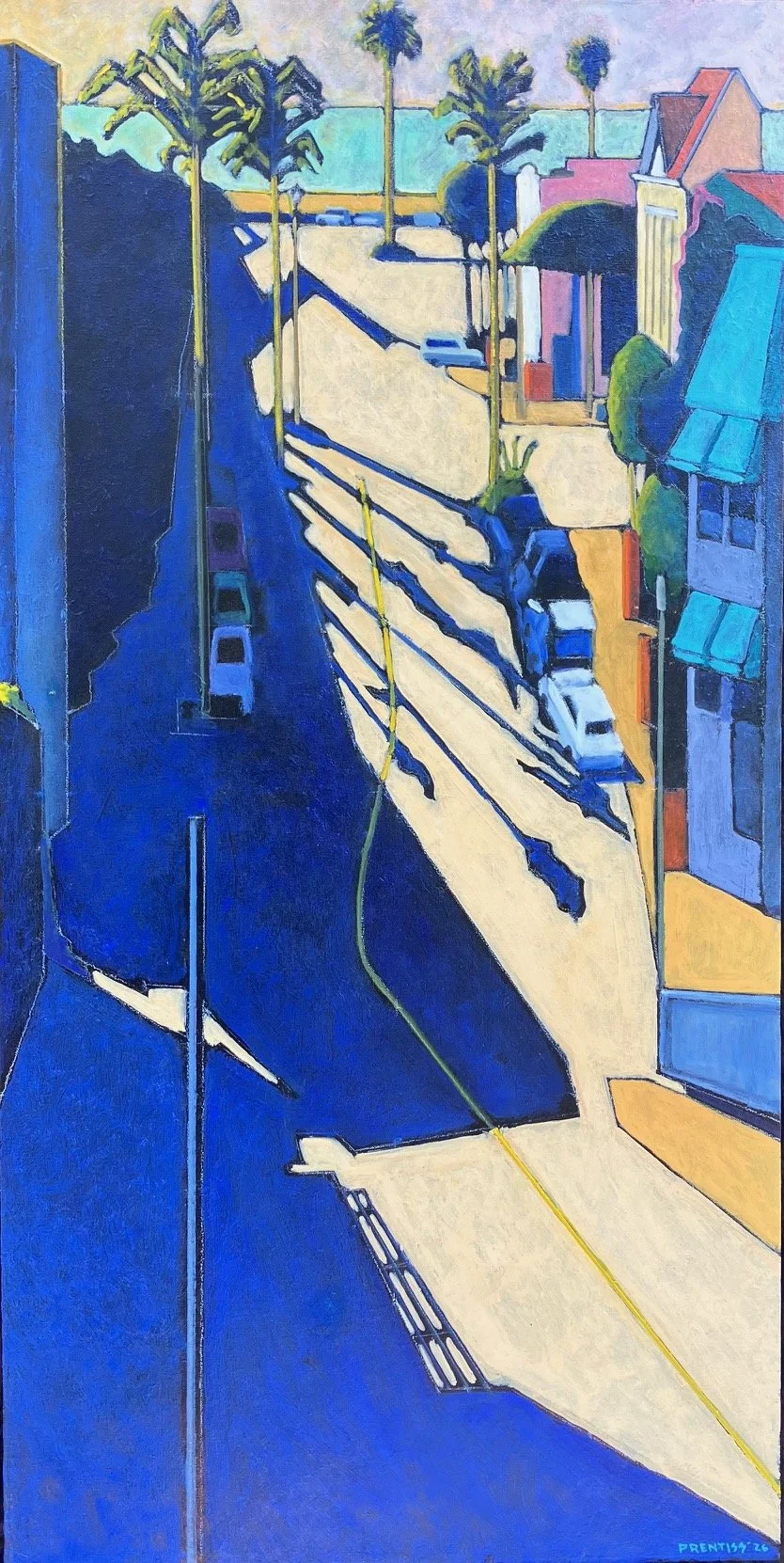 Capitola Village / oil on canvas / 24x48 / 703.2026 / $3000.