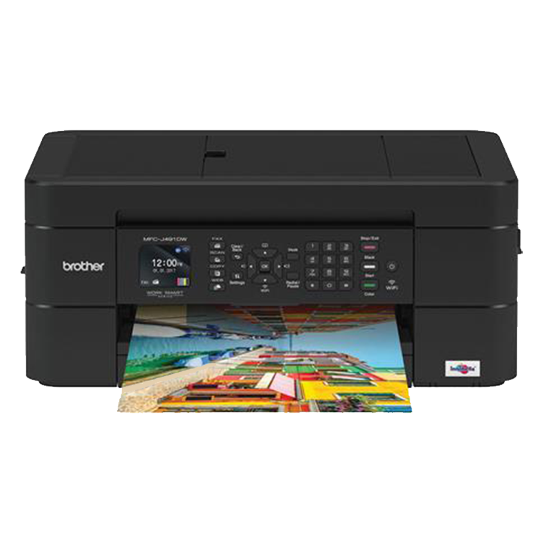 150dpi (transparent) Brother MFC-J491DW Compact Duplex Wireless Color Inkjet All-In-One Printer.png