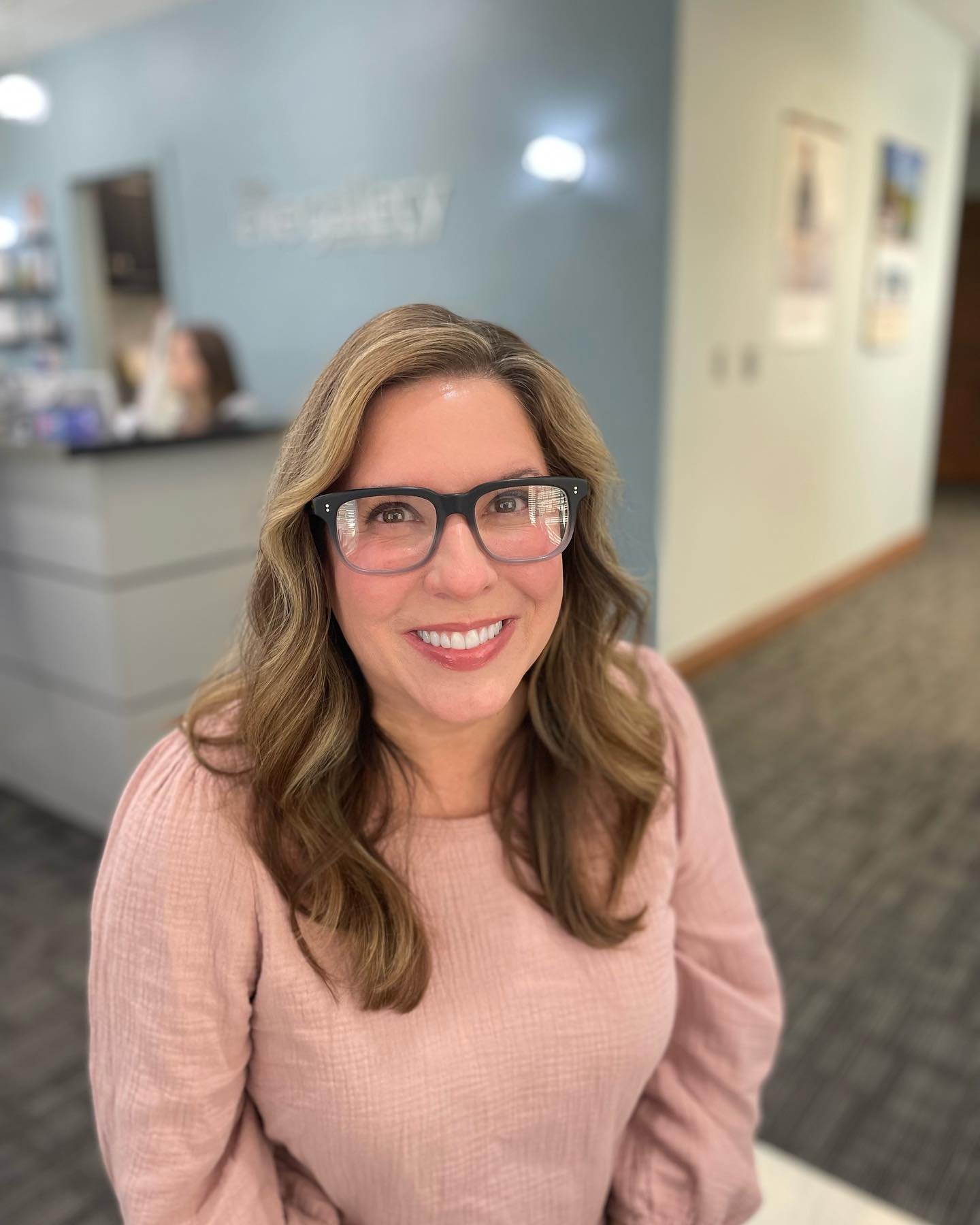This pretty patient looks great in her new frames from @saltoptics 👏