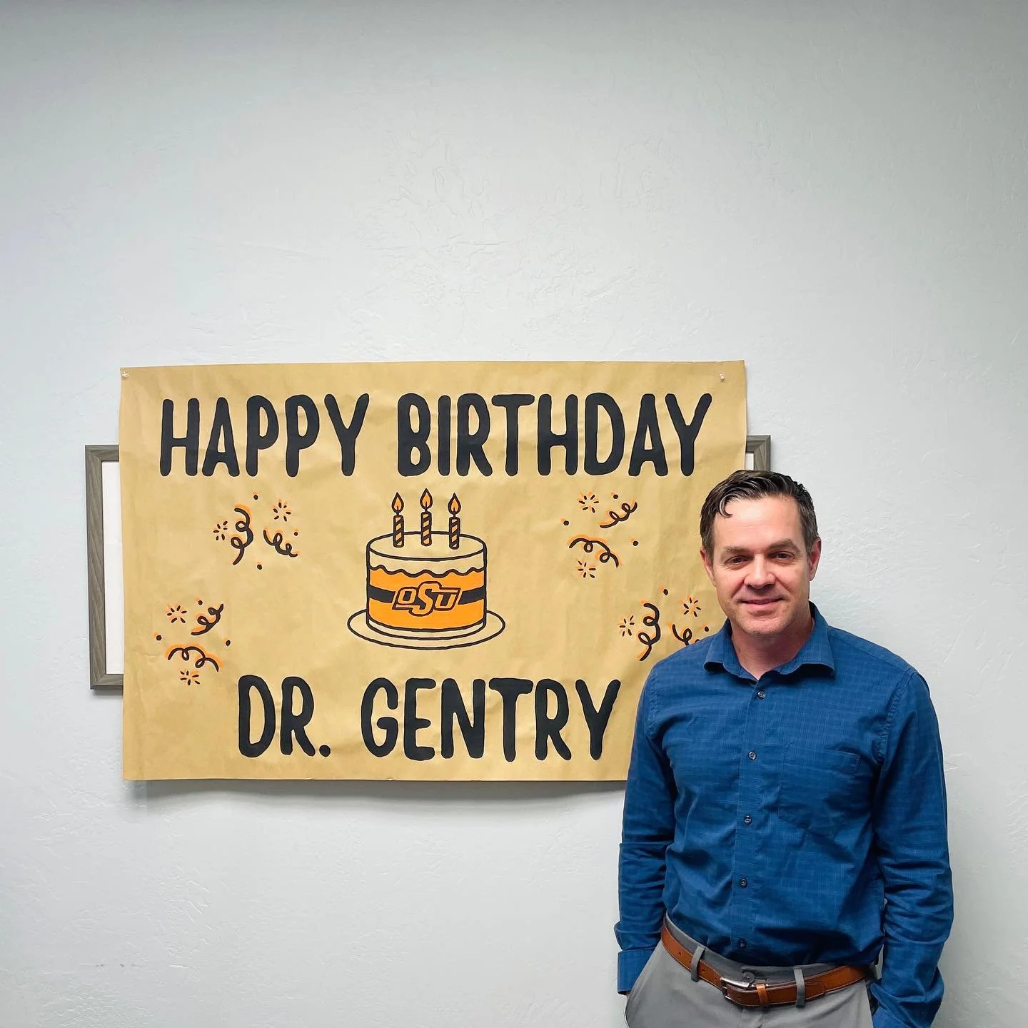 Help us wish Dr. Gentry a happy happy birthday!!! We are thankful for you! 🎉🥳