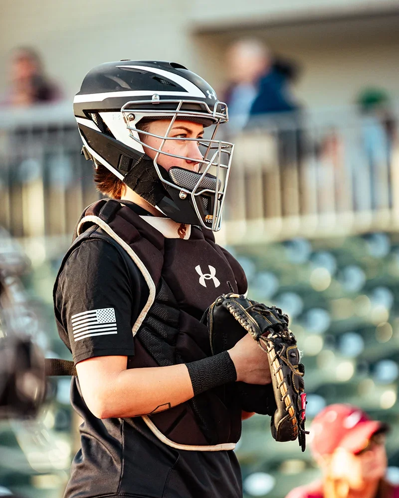 ‘The Girl’ From Charlotte Is A Pioneer Behind The Plate | Charlotte Magazine