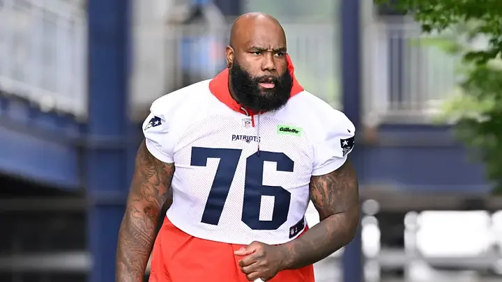 New England Patriots Tackle Morgan Moses on Longevity, Drake Maye, and Super Bowl LX | Men's Health