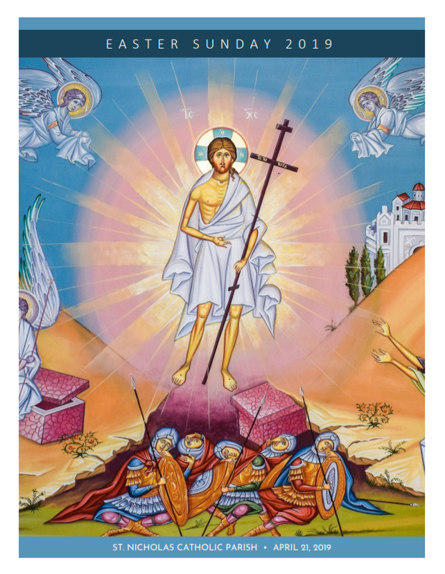 APRIL 21, 2019 - EASTER SUNDAY