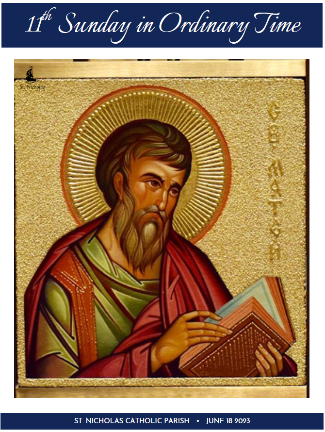 June 18, 2023 11th Sunday In Ordinary Time