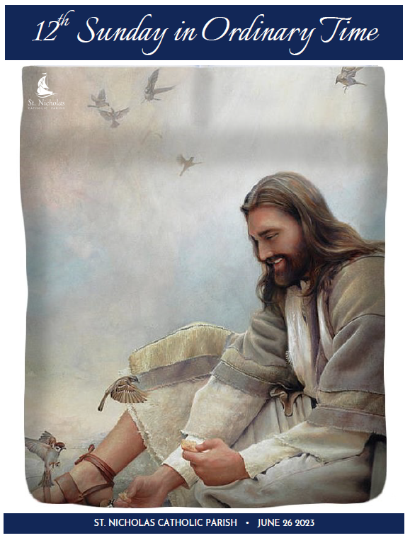 June 25th 2023 12th Sunday In Ordinary Time