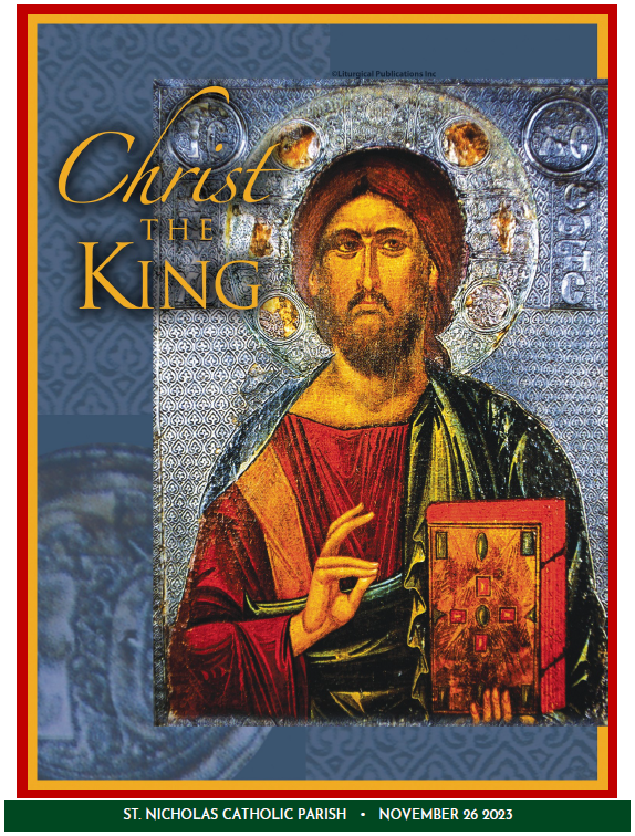 November 26, 2023 Christ the King