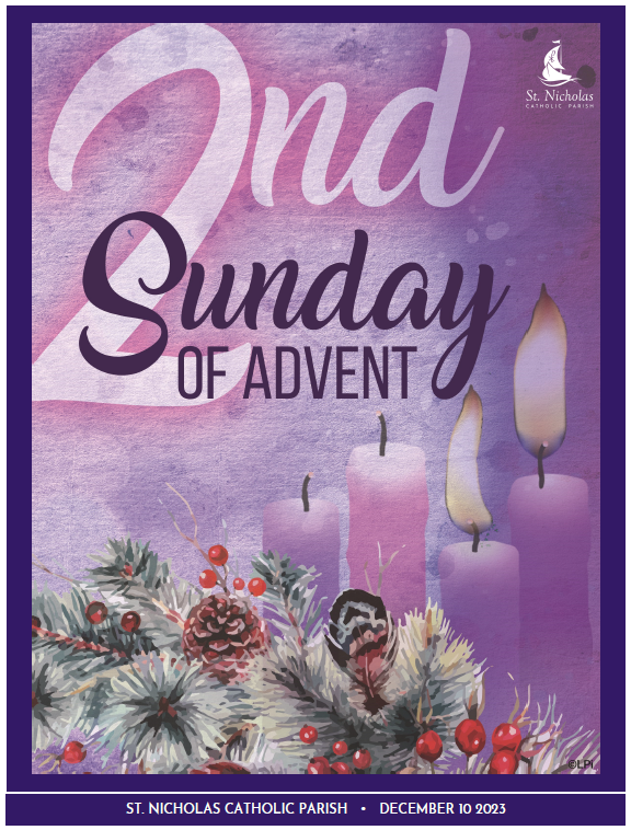 December 10, 2023 2nd Sunday of Advent