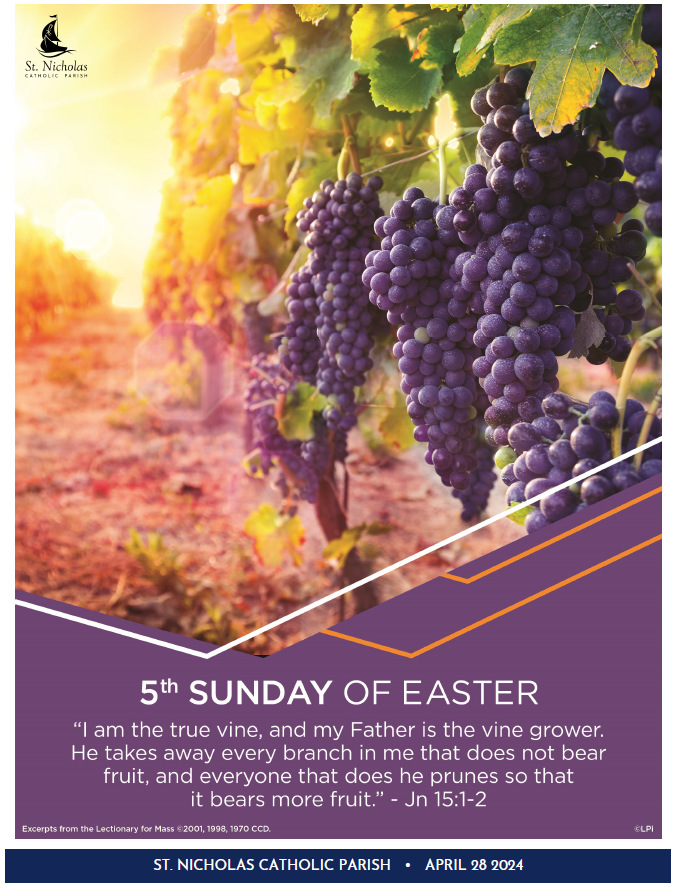 April 28, 2024 5th Sunday of Easter