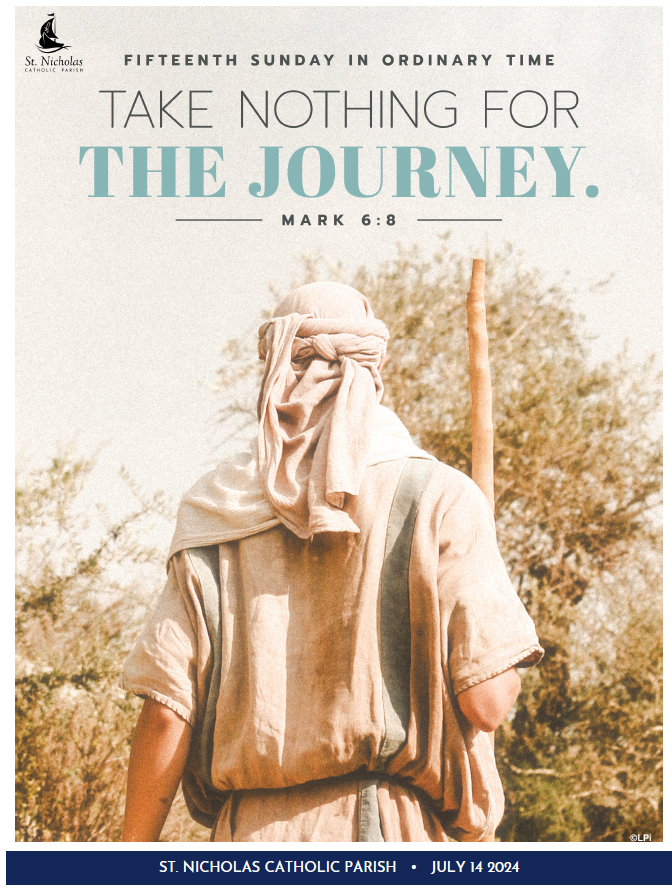 July 14, 2024 15th Sunday In Ordinary Time