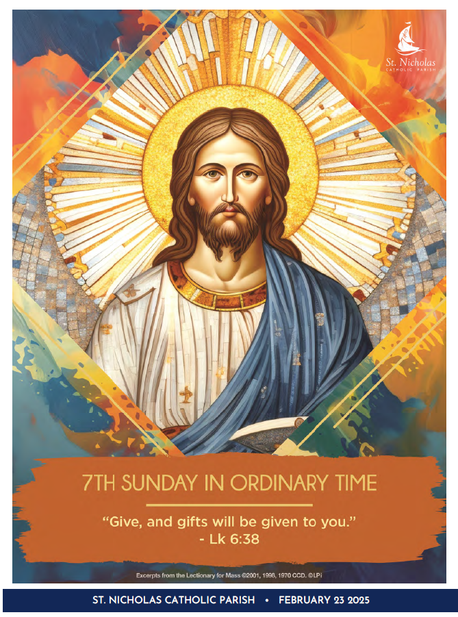 February 23, 2025 7th Sunday In Ordinary Time