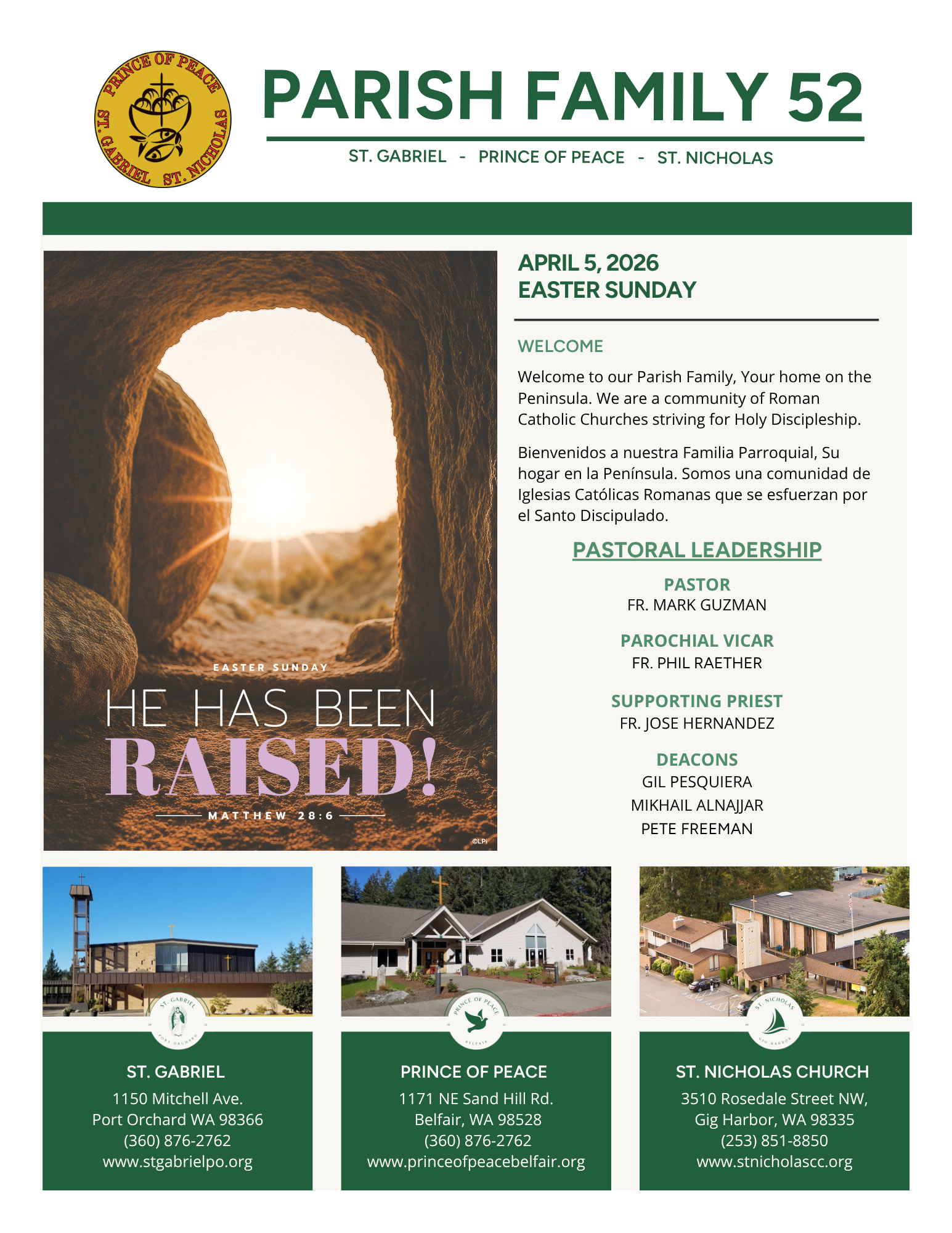 April 05, 2026 Easter Sunday