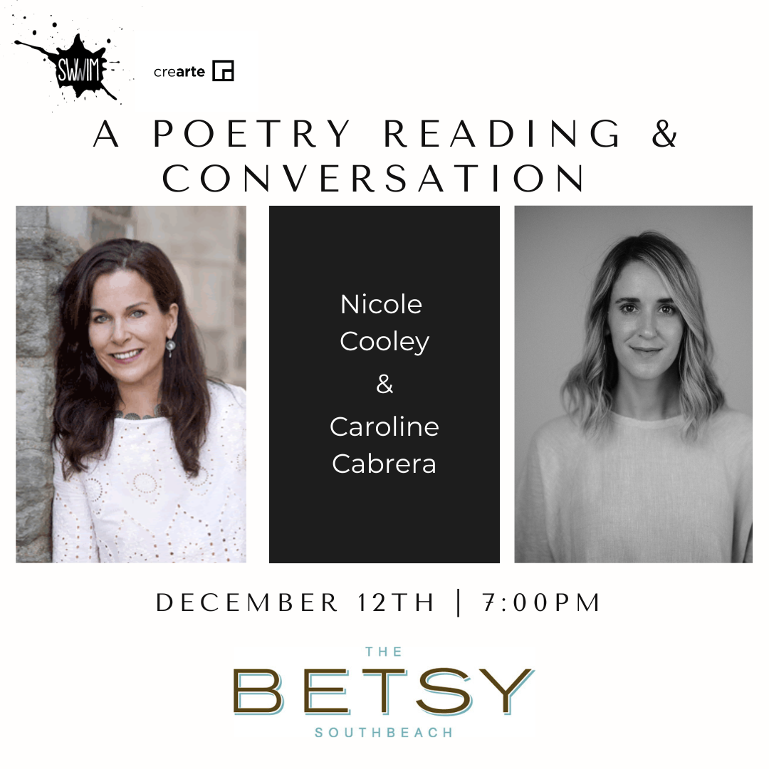 Poetry Reading with Nicole Cooley &amp; Caroline Cabrera