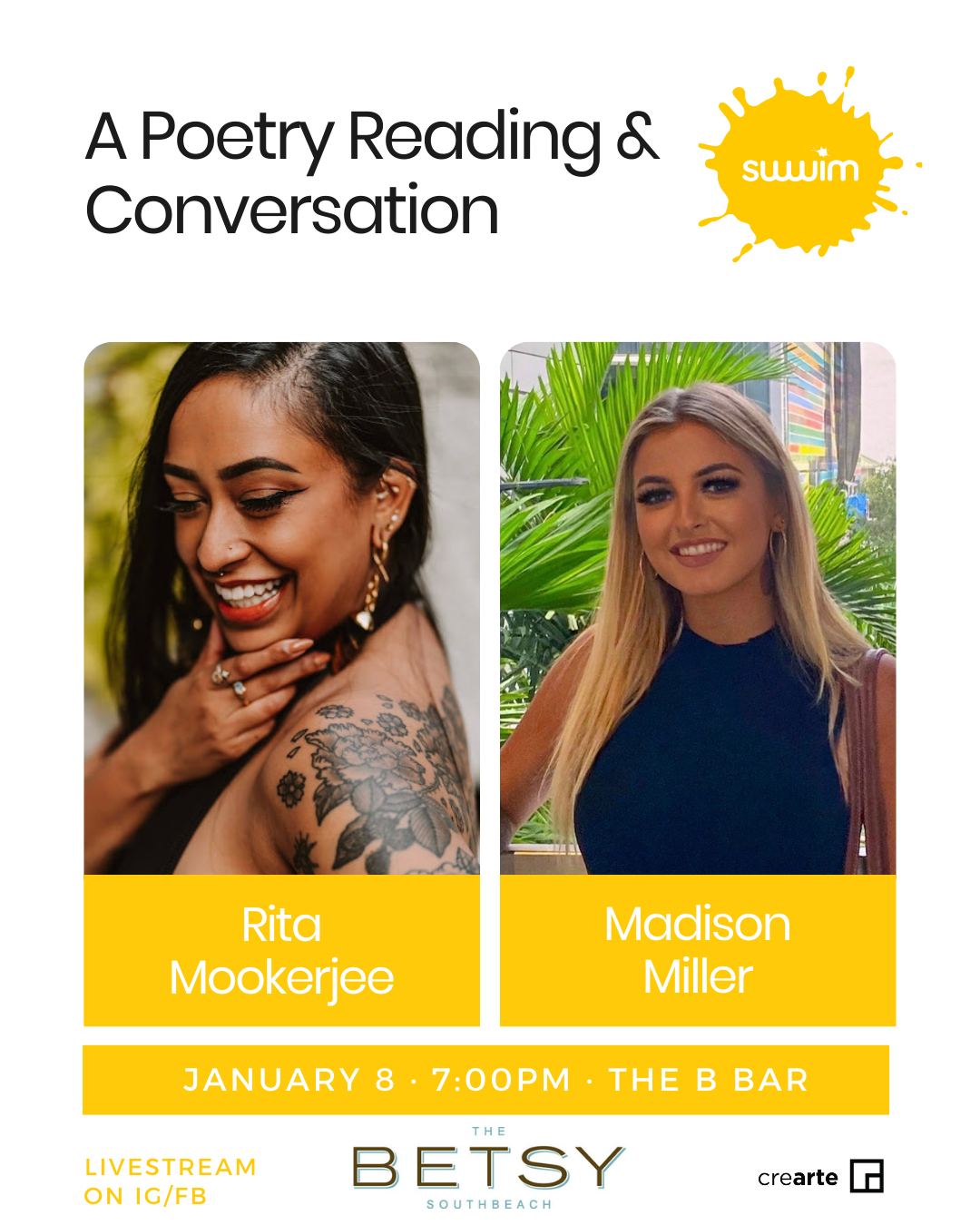 Rita Mookerjee + Madison Miller