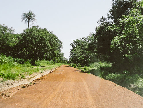 Road after completion