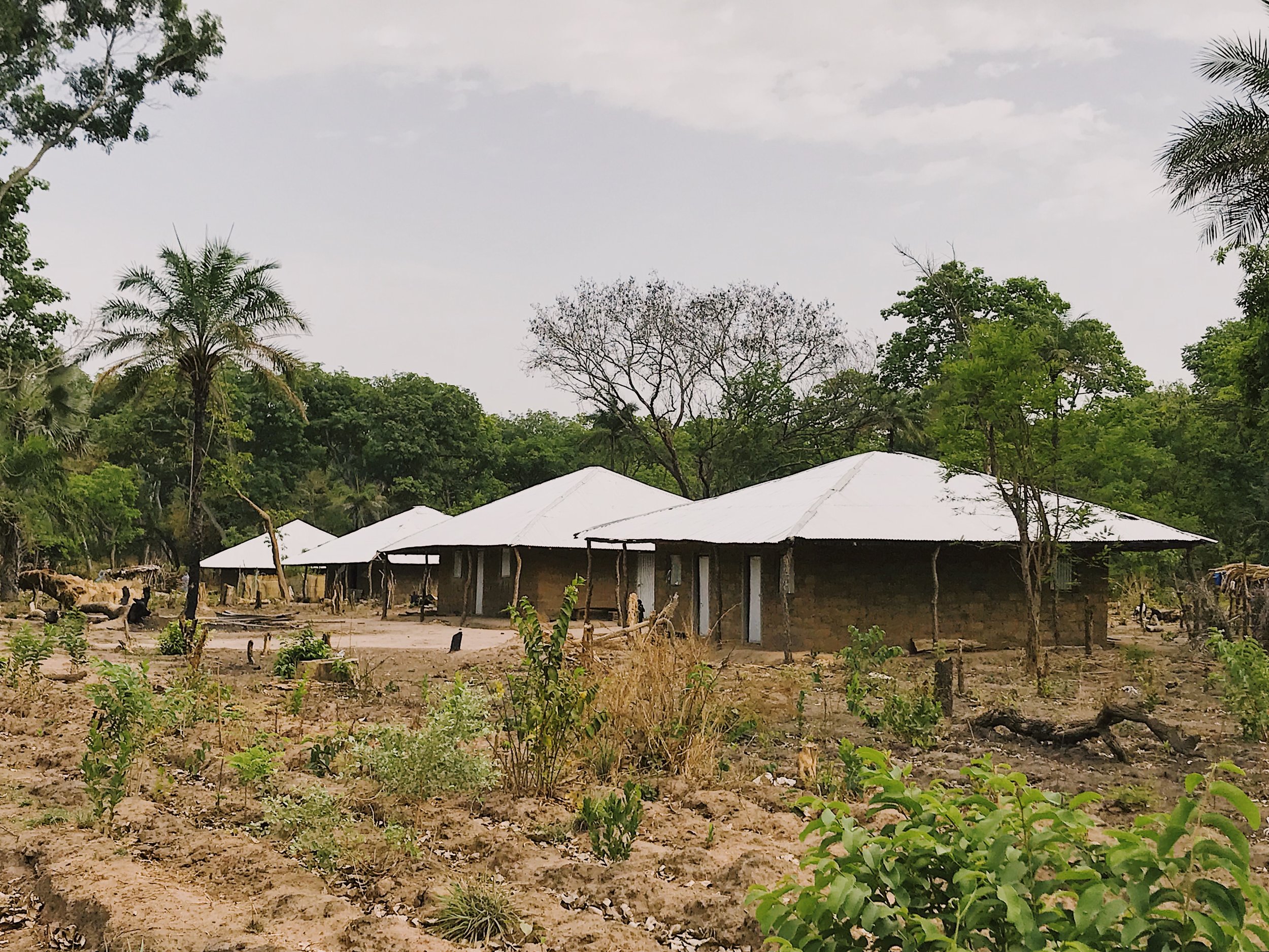  Completed community houses 